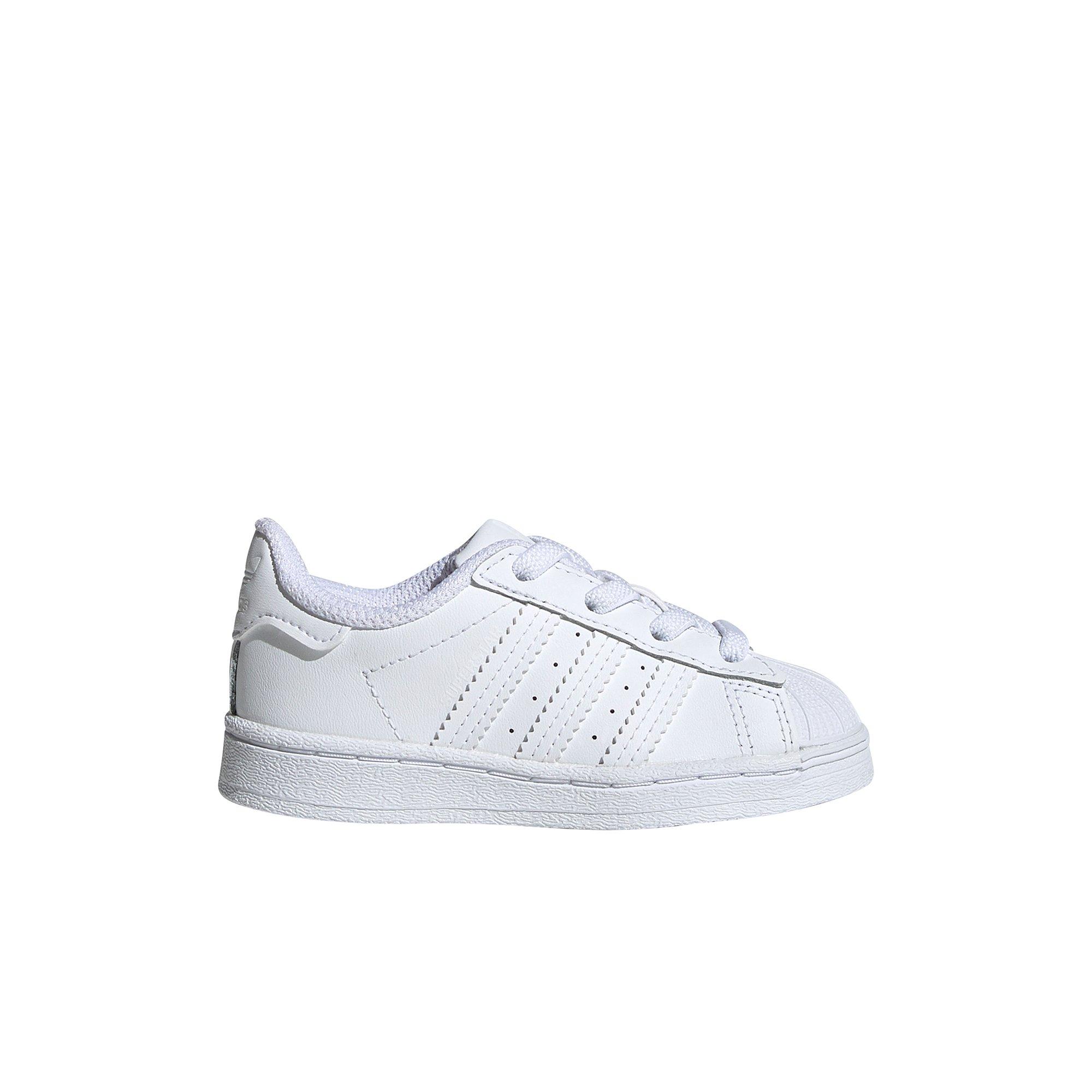adidas Superstar "Cloud White" Toddler Kids' Shoe - WHITE Thumbnail View 1