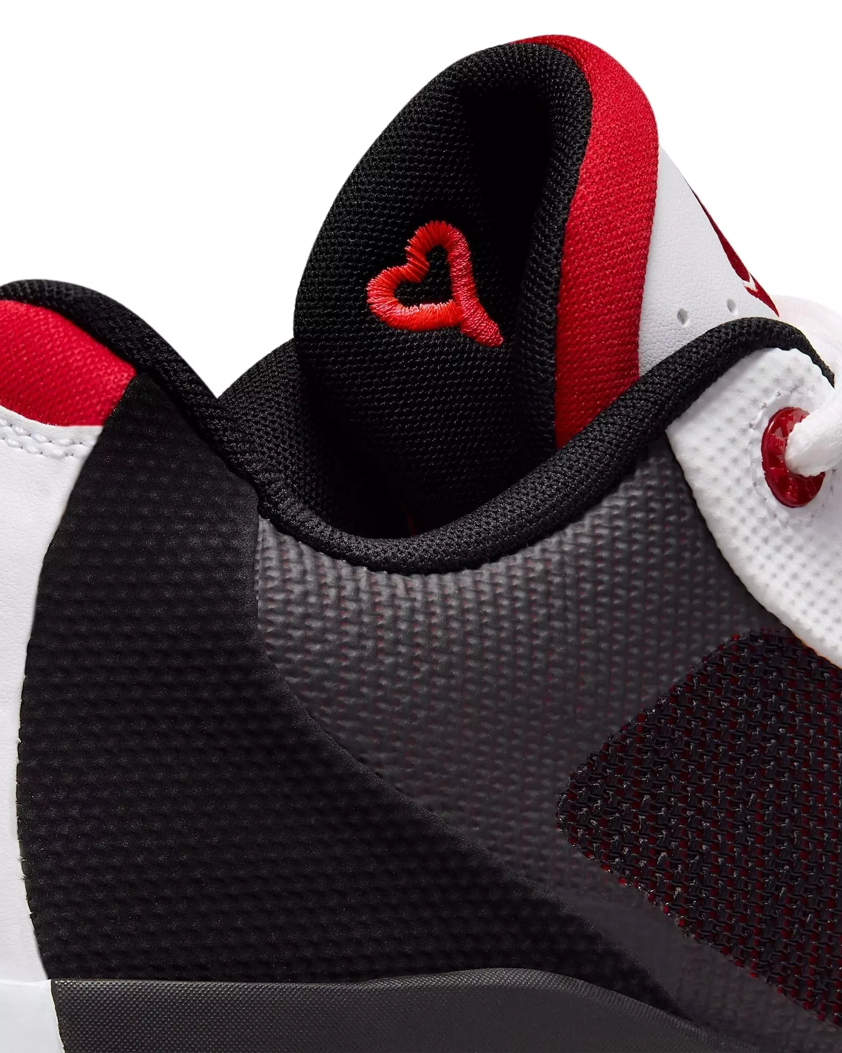 Jordan Luka .77 "White/Black/Gym Red" Men's Basketball Shoe - WHITE/BLACK/RED