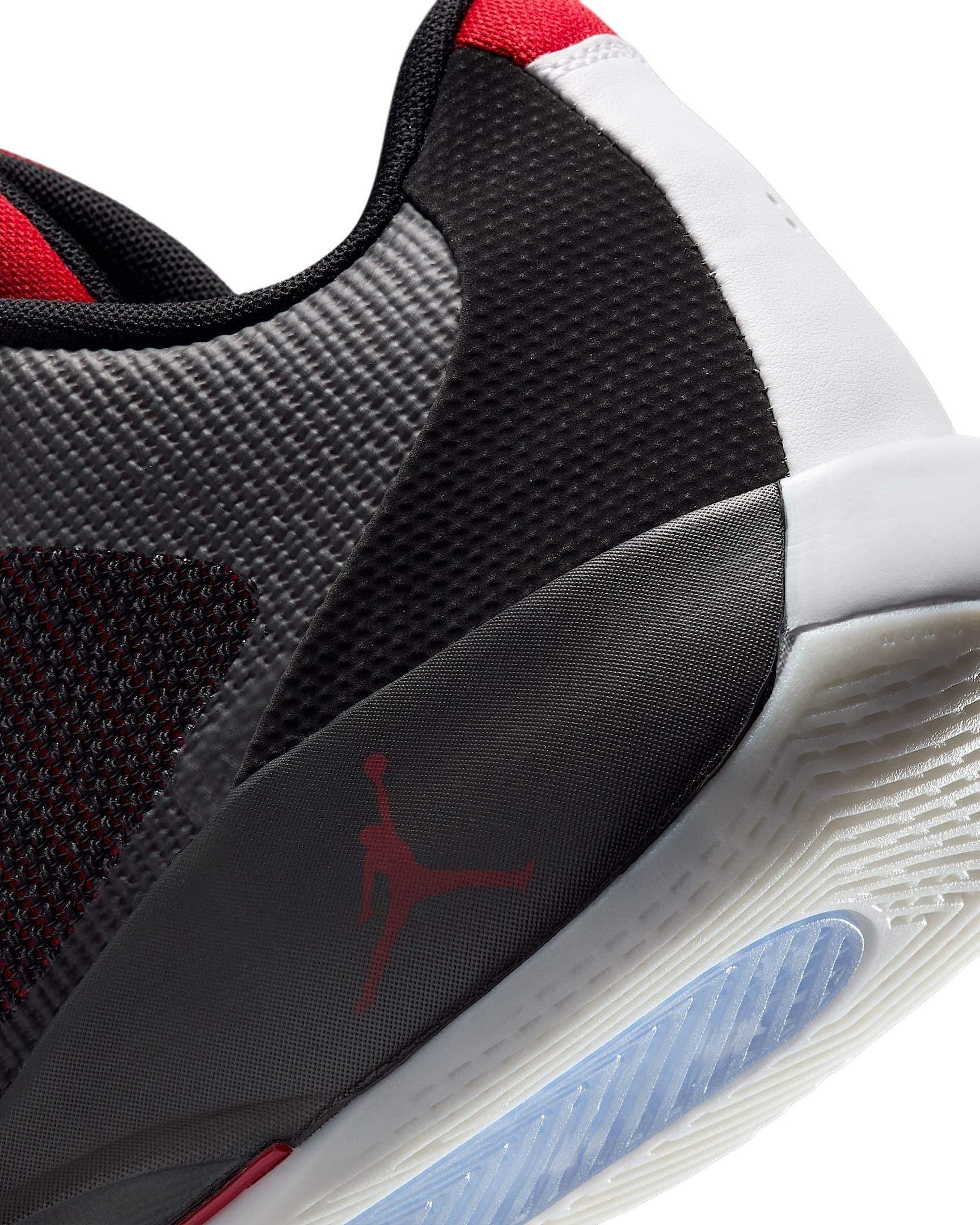 Jordan Luka .77 "White/Black/Gym Red" Men's Basketball Shoe - WHITE/BLACK/RED Thumbnail View 8