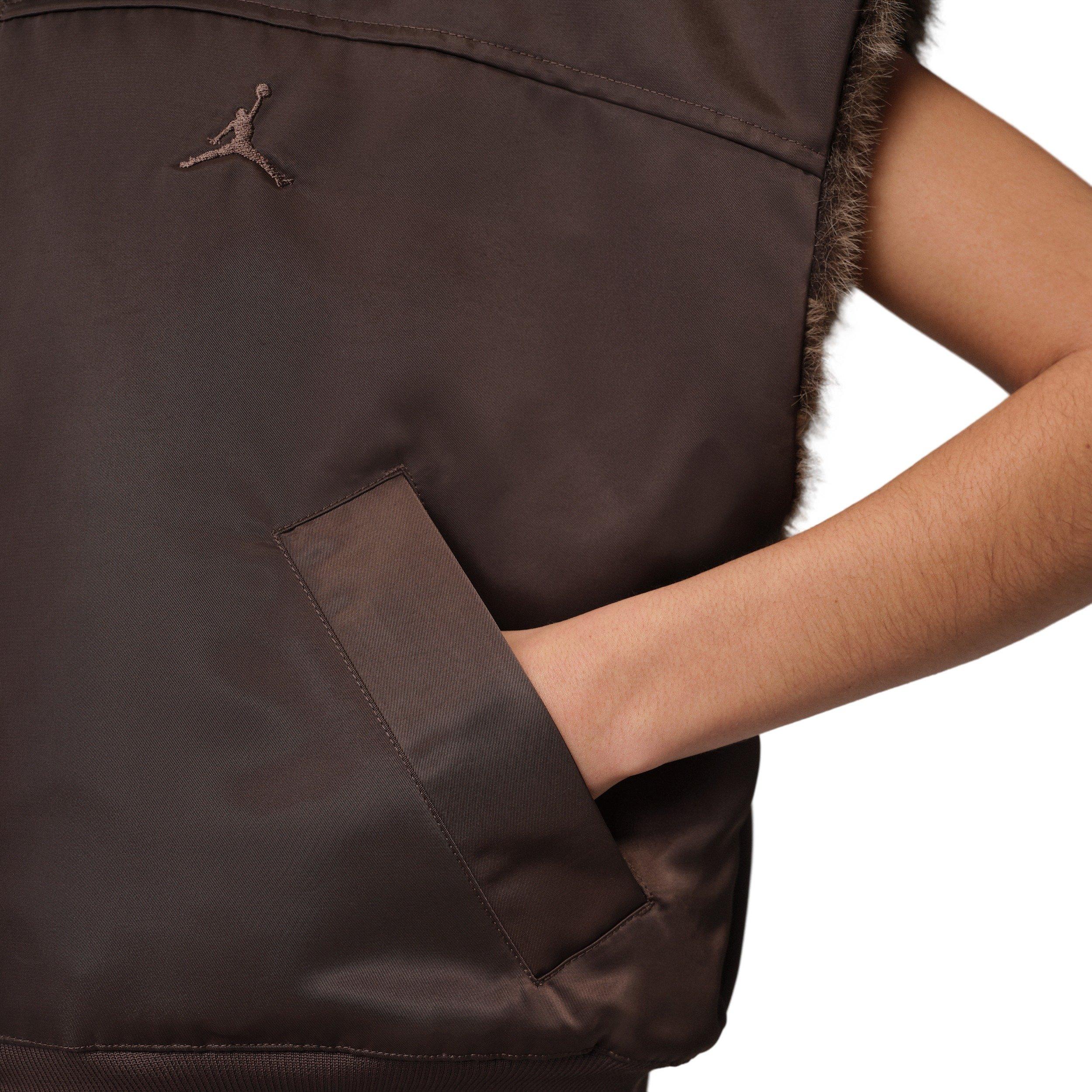 Jordan Women's Flight Reversible Vest  - Brown/Khaki - BROWN/KHAKI Thumbnail View 5