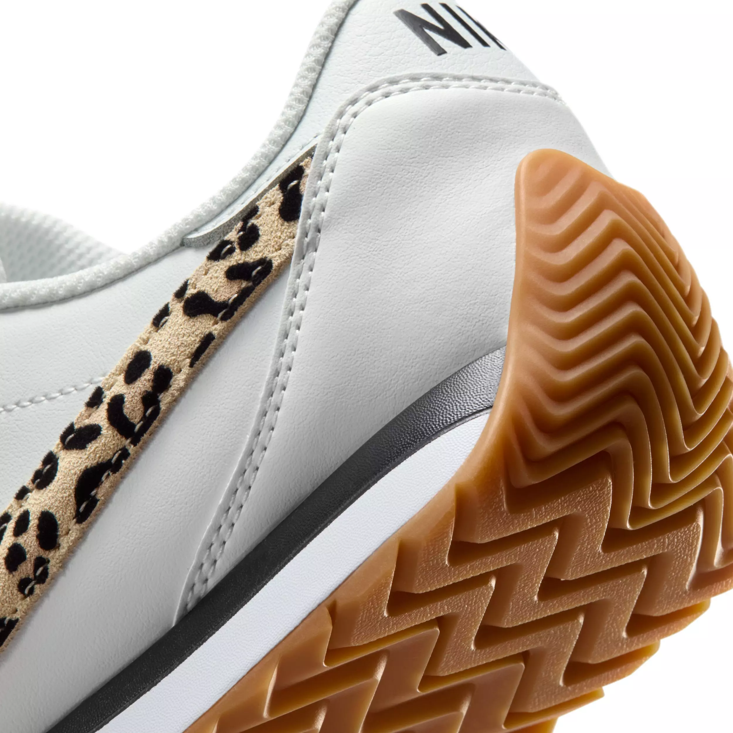 Nike Pacific Leather SE "Summit White/White/Gum Light Brown/Black" Women's Shoe - WHITE/WHITE/LT BROWN/BLACK