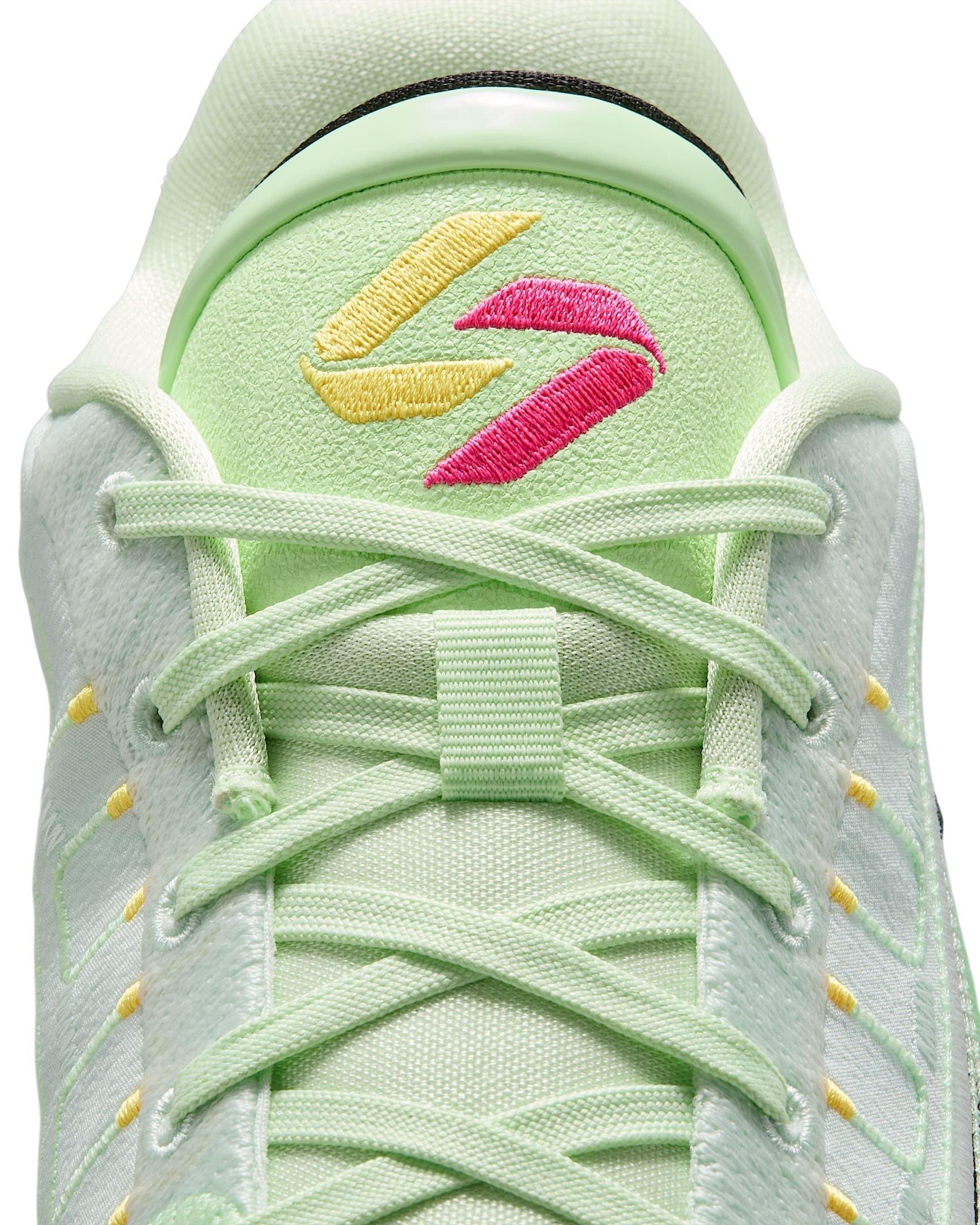 Jordan Luka 4 "Barely Green/Vapor Green/Metallic Silver/Black" Men's Basketball Shoe - GREEN/GREEN/SILVER/BLACK Thumbnail View 7