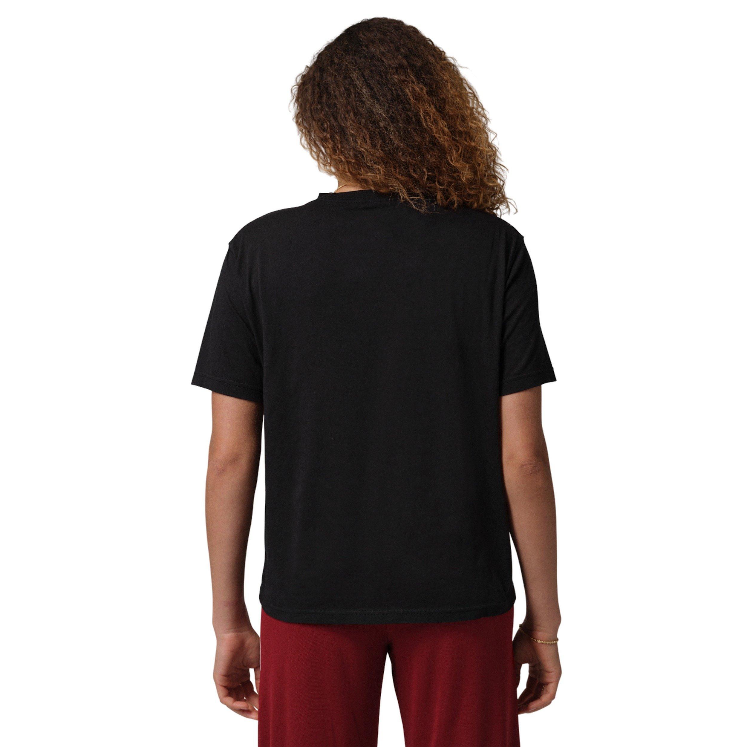 Jordan Women's Flight Short-Sleeve Graphic Kiss T-Shirt - Black - BLACK Thumbnail View 2