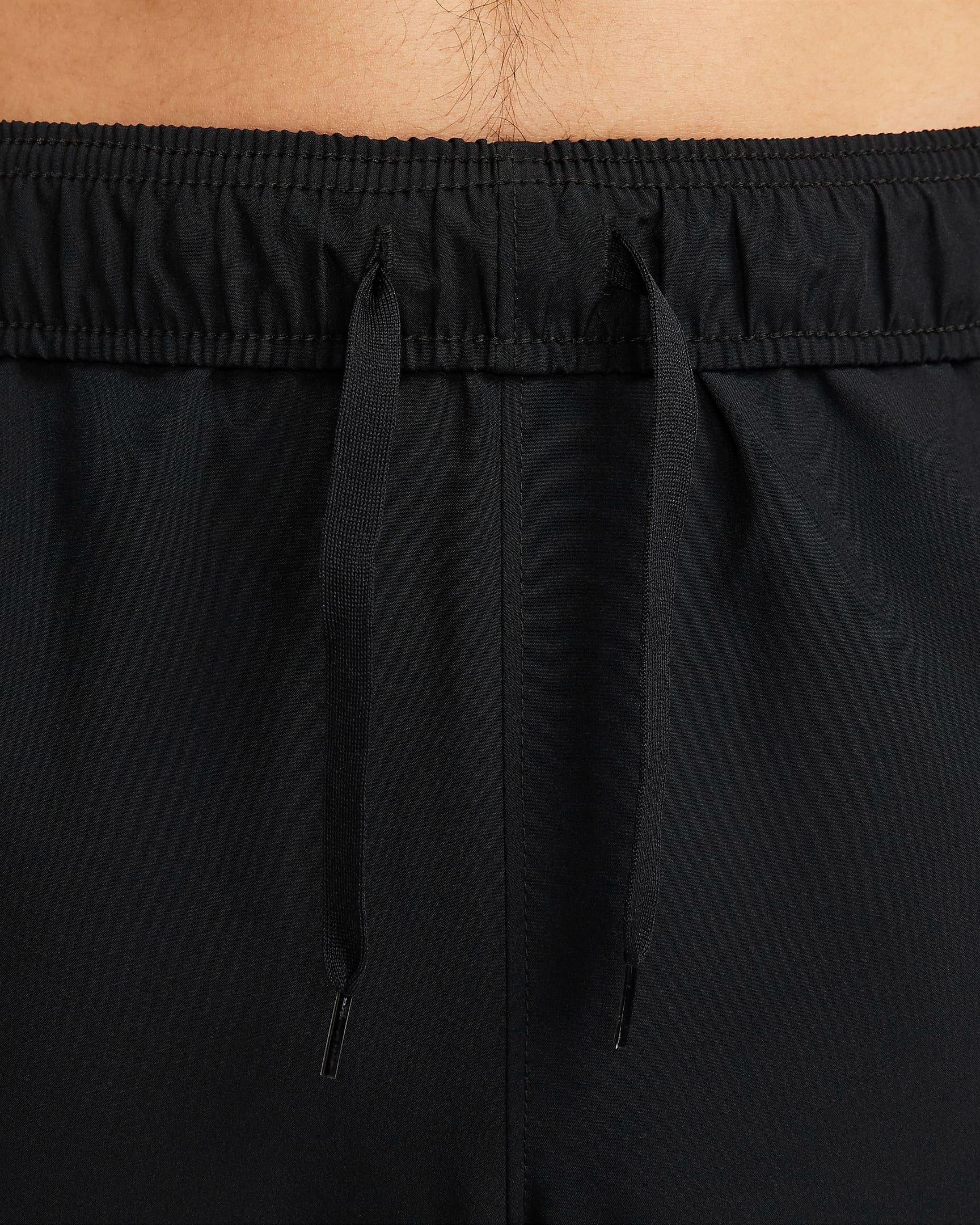 Nike Men's Dri-FIT Form Tapered Versatile Pants - BLACK Thumbnail View 5