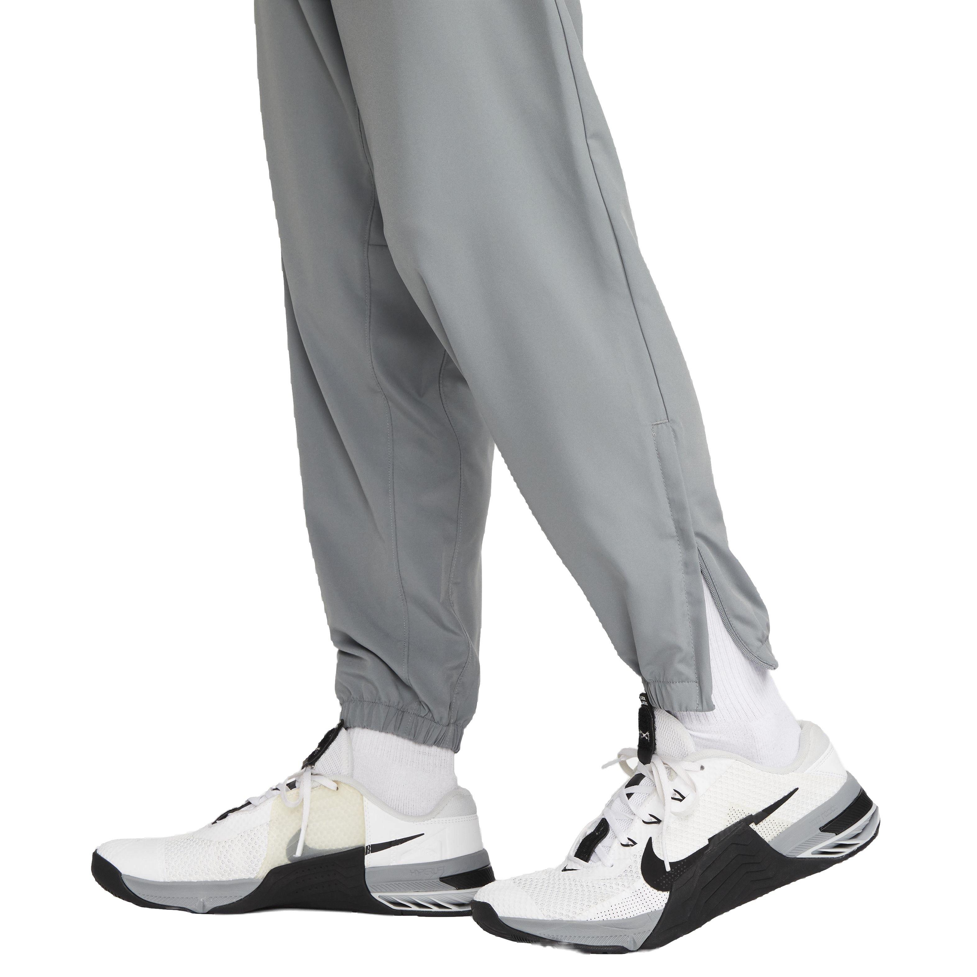 Nike Men's Dri-FIT Form Tapered Versatile Pants - GREY Thumbnail View 4