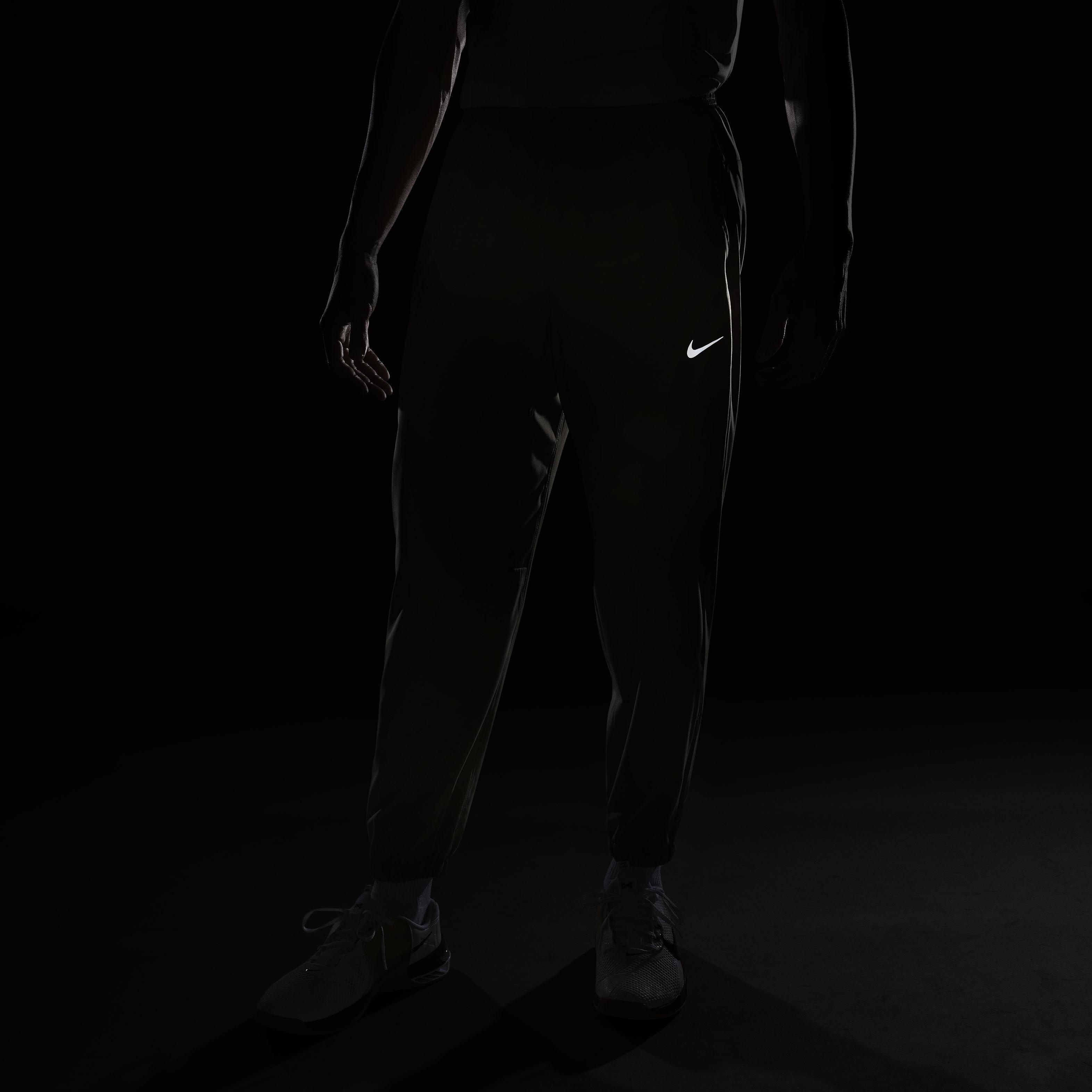 Nike Men's Dri-FIT Form Tapered Versatile Pants - BROWN Thumbnail View 7