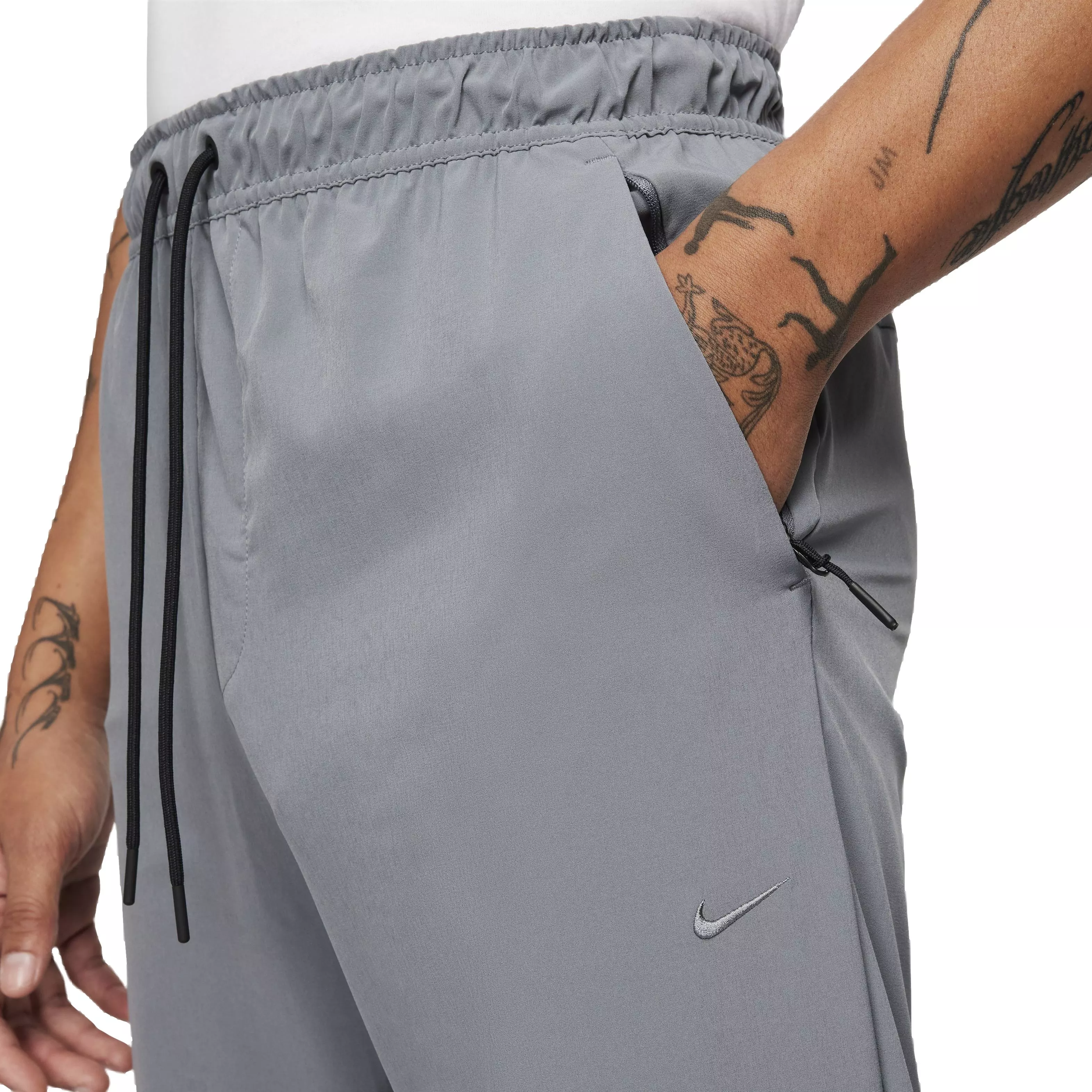 Nike Men's Dri-FIT Unlimited Tapered Leg Versatile Pants - GREY