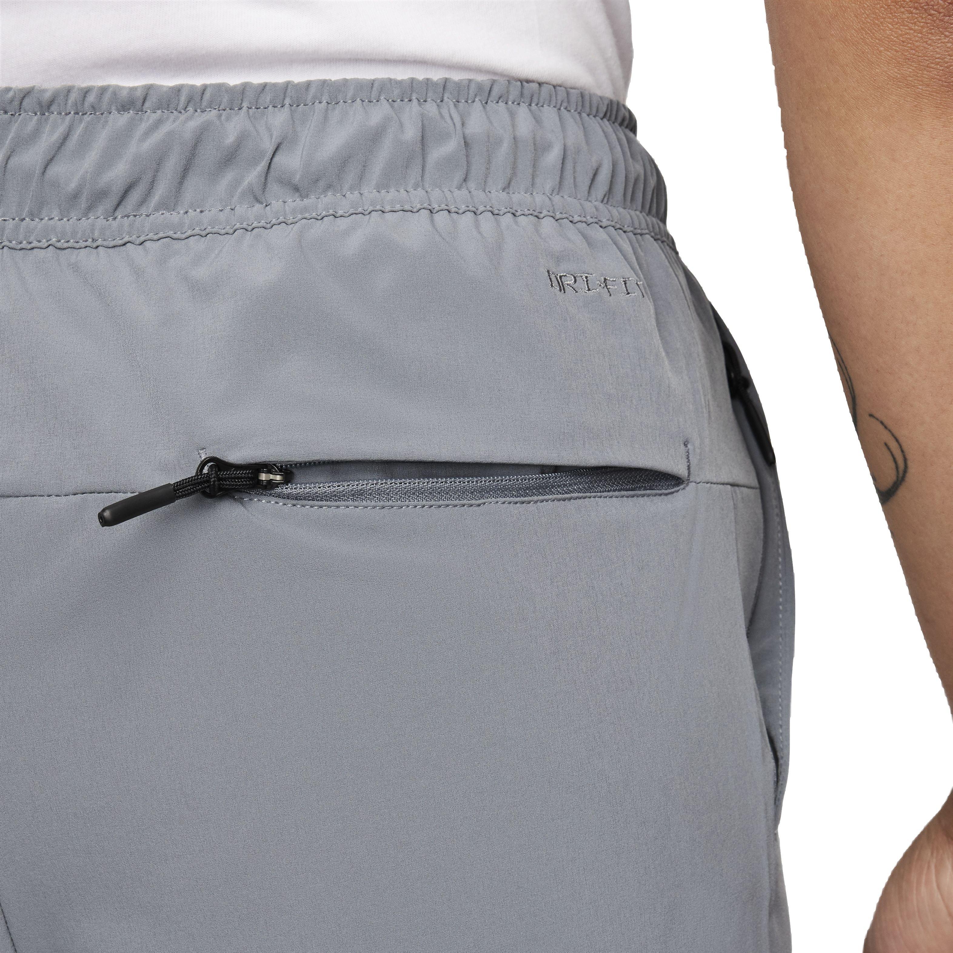 Nike Men's Dri-FIT Unlimited Tapered Leg Versatile Pants - GREY Thumbnail View 4