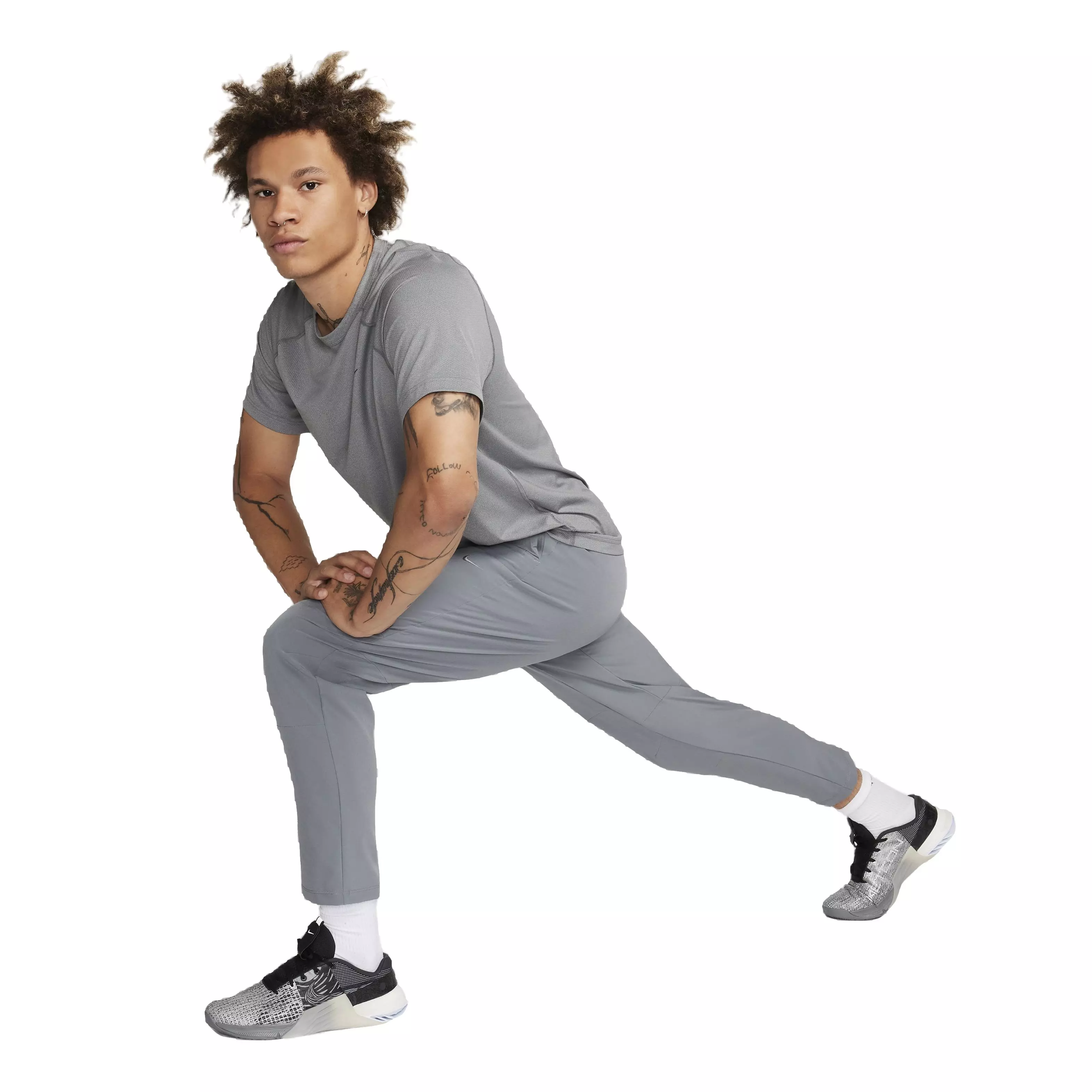 Nike Men's Dri-FIT Unlimited Tapered Leg Versatile Pants - GREY