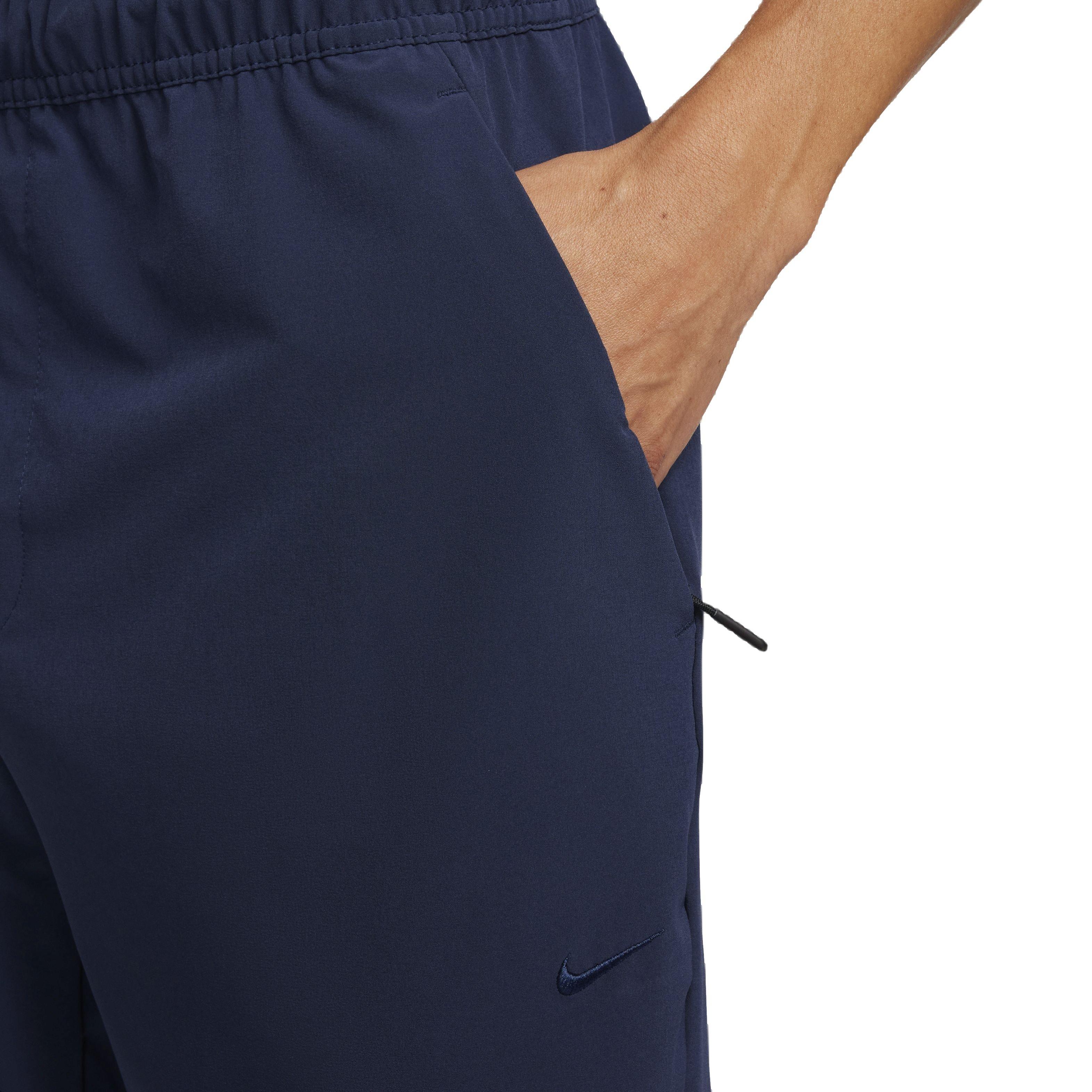 Nike Men's Dri-FIT Unlimited Tapered Leg Versatile Pants - BLUE Thumbnail View 3