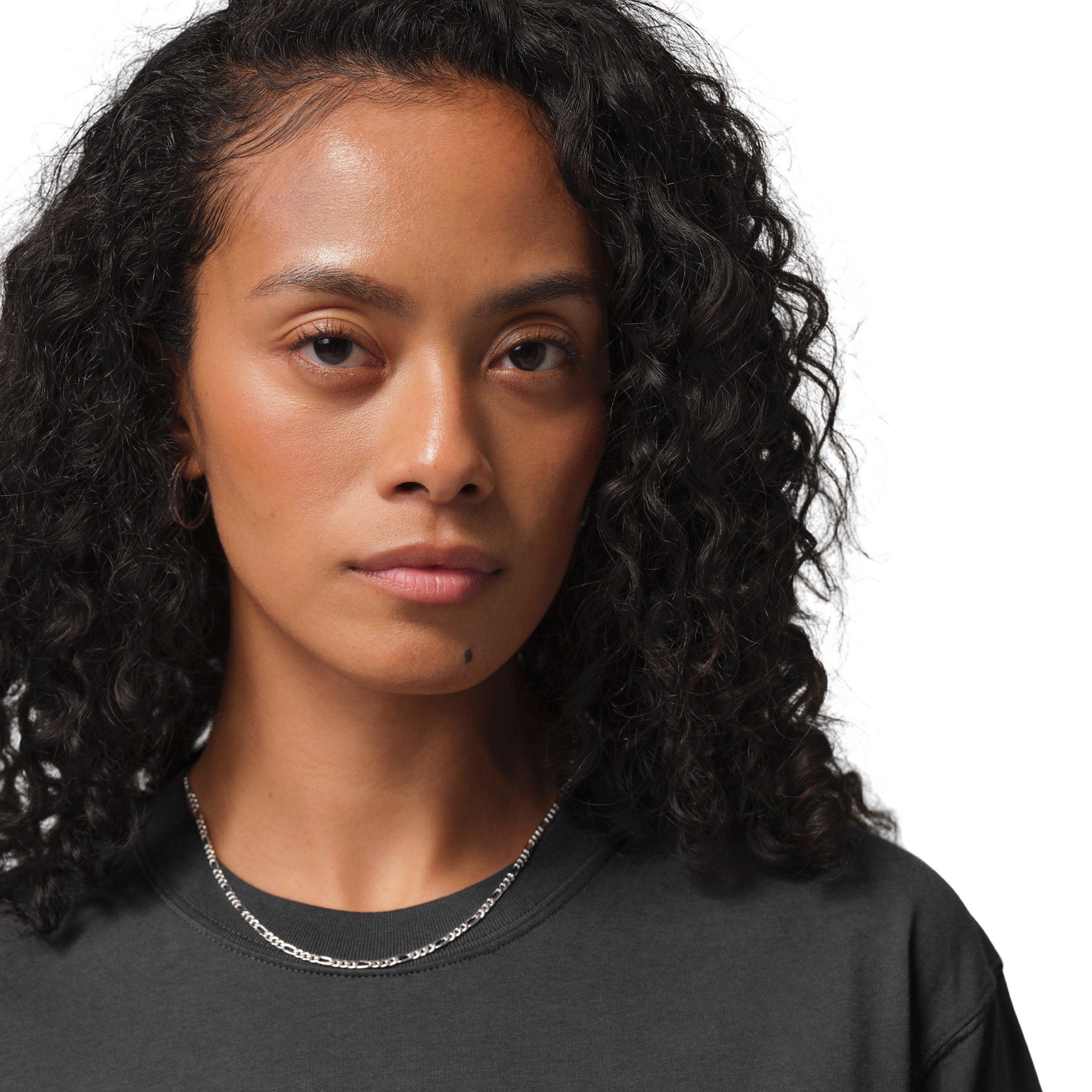 Jordan Women's Flight Graphic Vault T-Shirt - Dk Grey - DARK GREY Thumbnail View 3