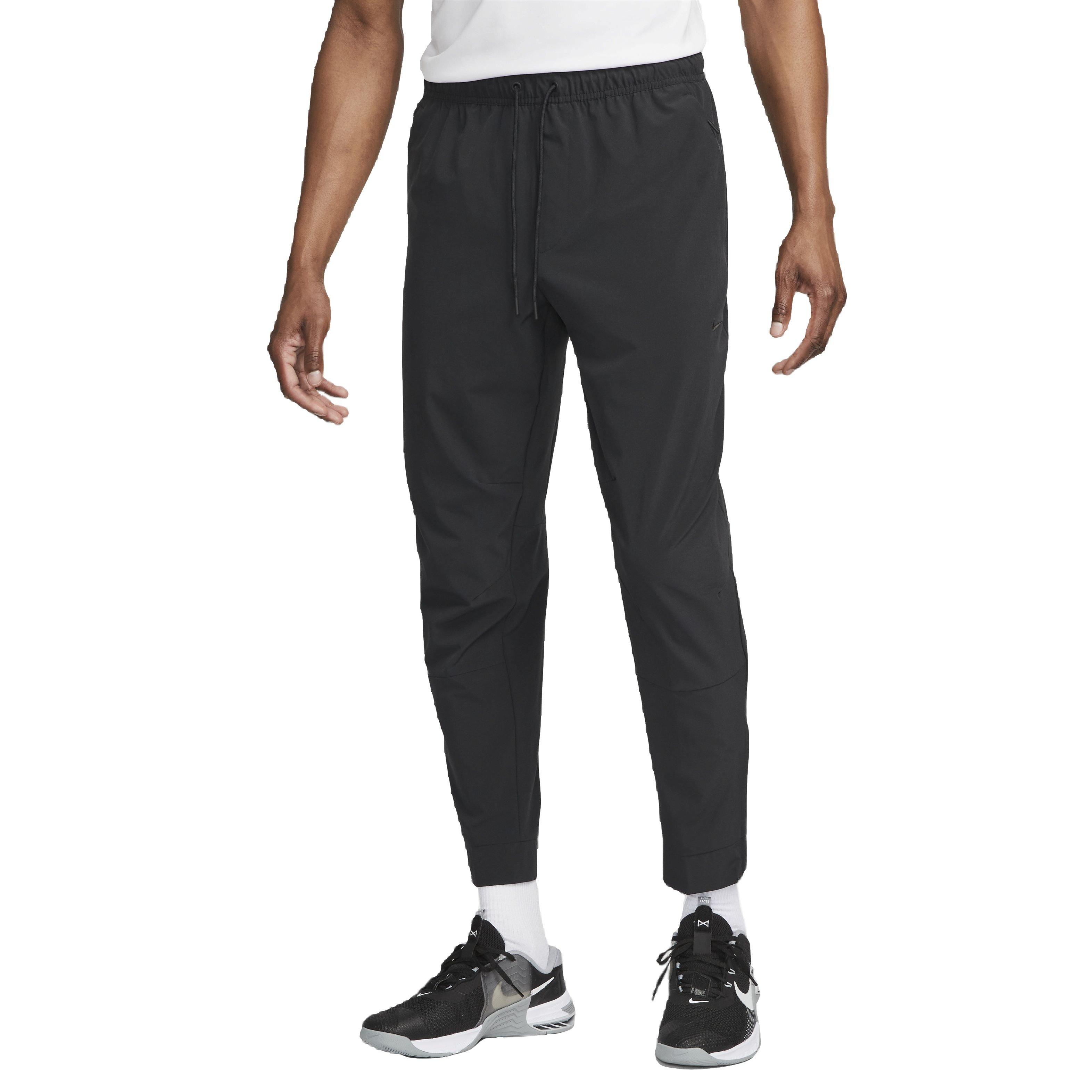 Nike Men's Dri-FIT Unlimited Zippered Cuff Versatile Pants - BLACK Thumbnail View 1