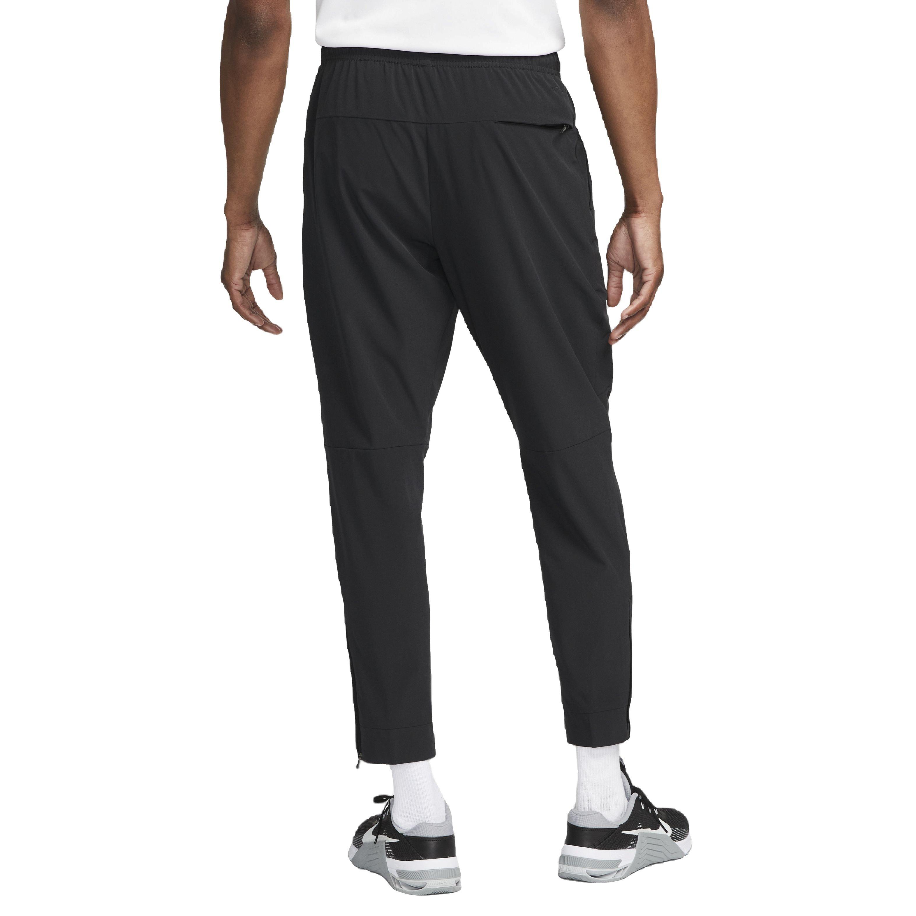 Nike Men's Dri-FIT Unlimited Zippered Cuff Versatile Pants - BLACK Thumbnail View 2