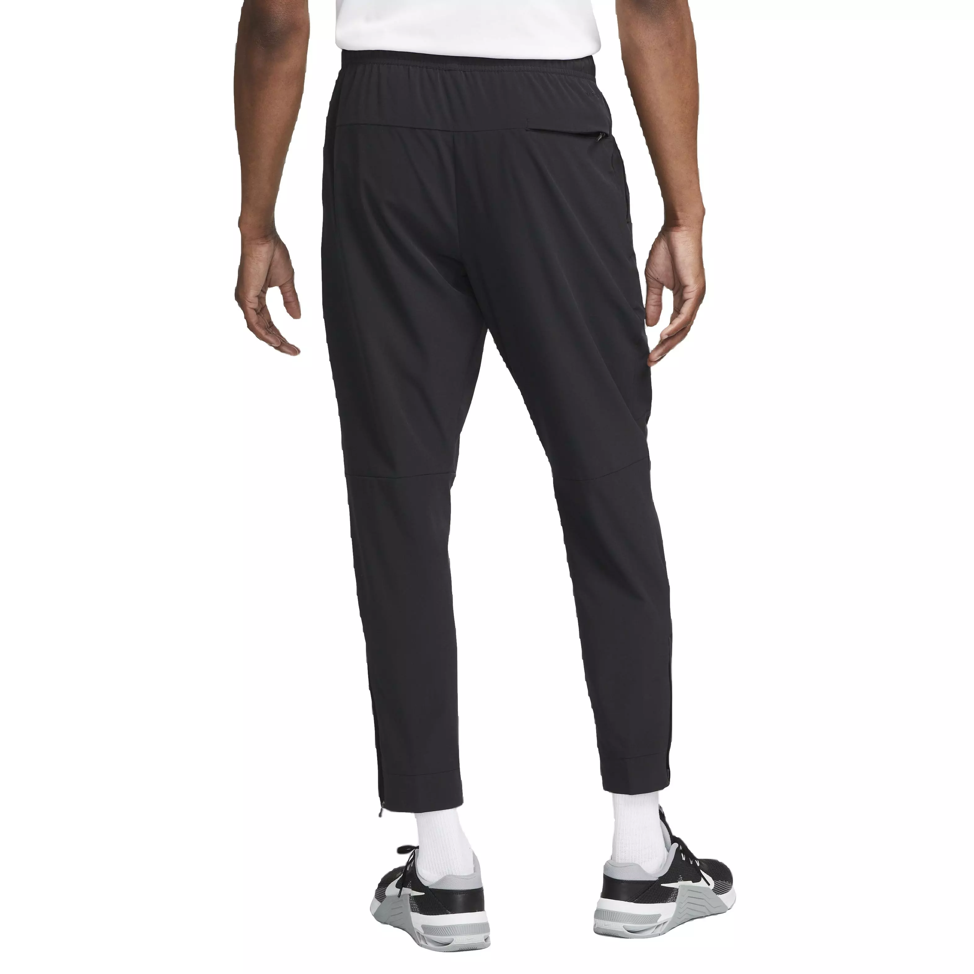 Nike Men's Dri-FIT Unlimited Zippered Cuff Versatile Pants - BLACK