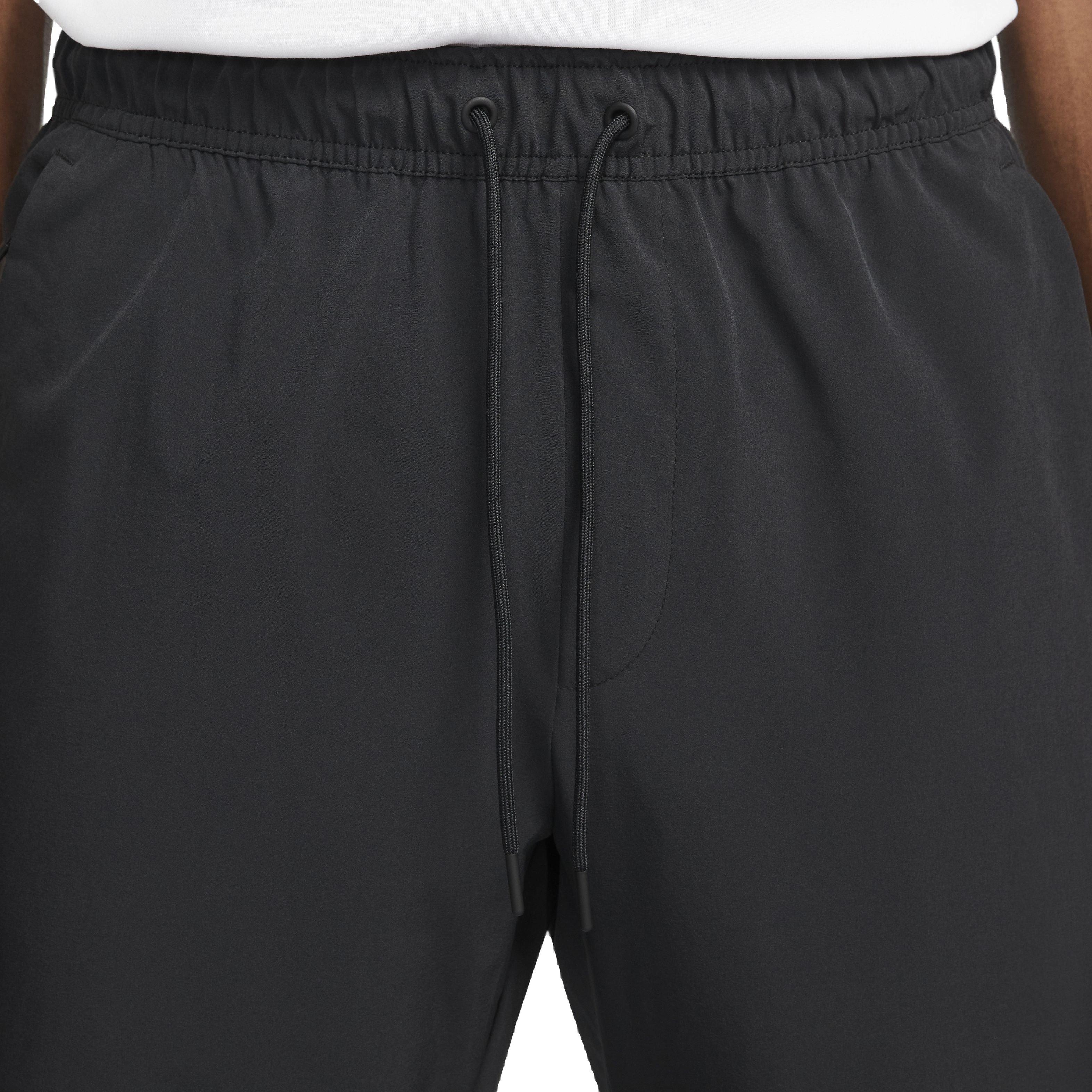 Nike Men's Dri-FIT Unlimited Zippered Cuff Versatile Pants - BLACK Thumbnail View 3