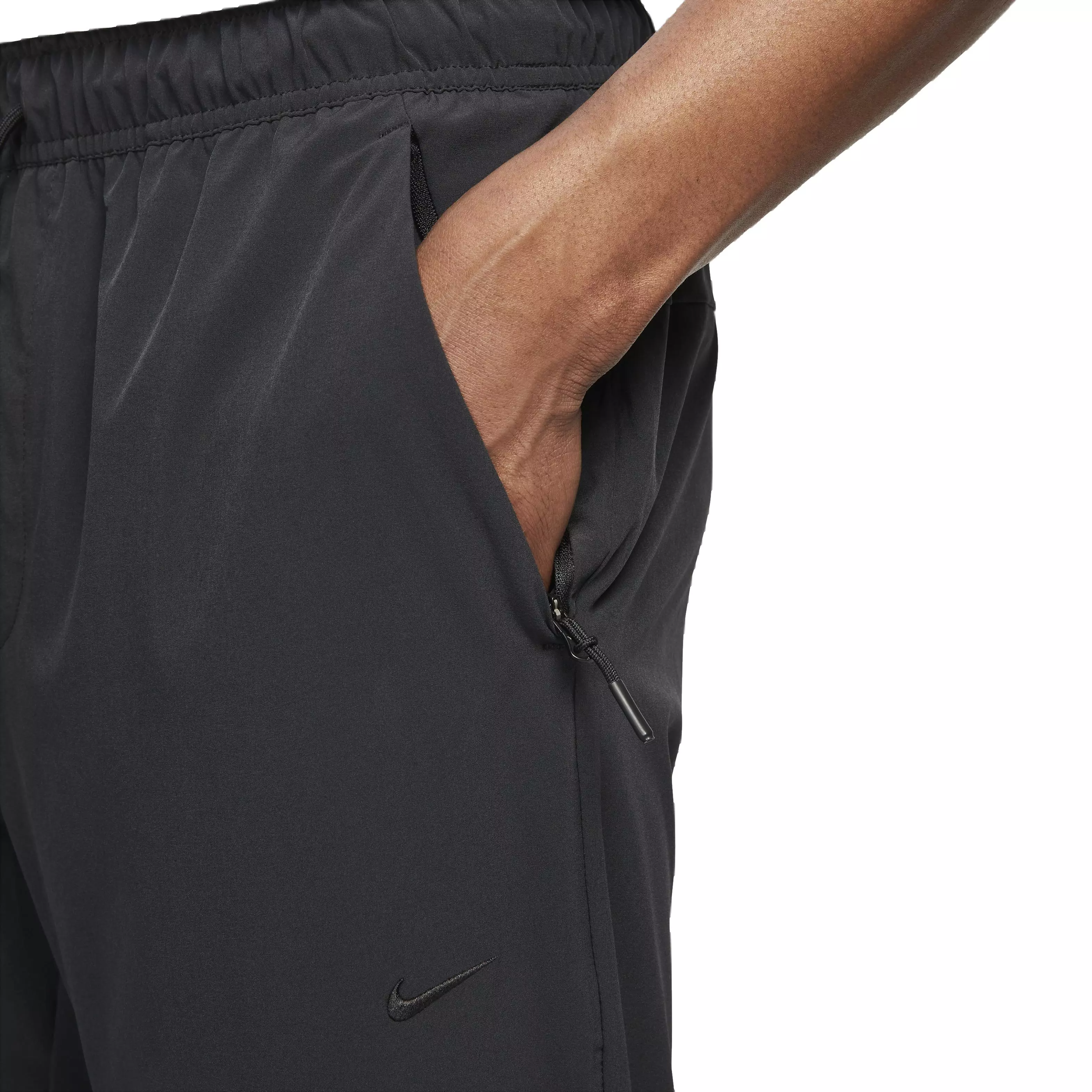 Nike Men's Dri-FIT Unlimited Zippered Cuff Versatile Pants - BLACK