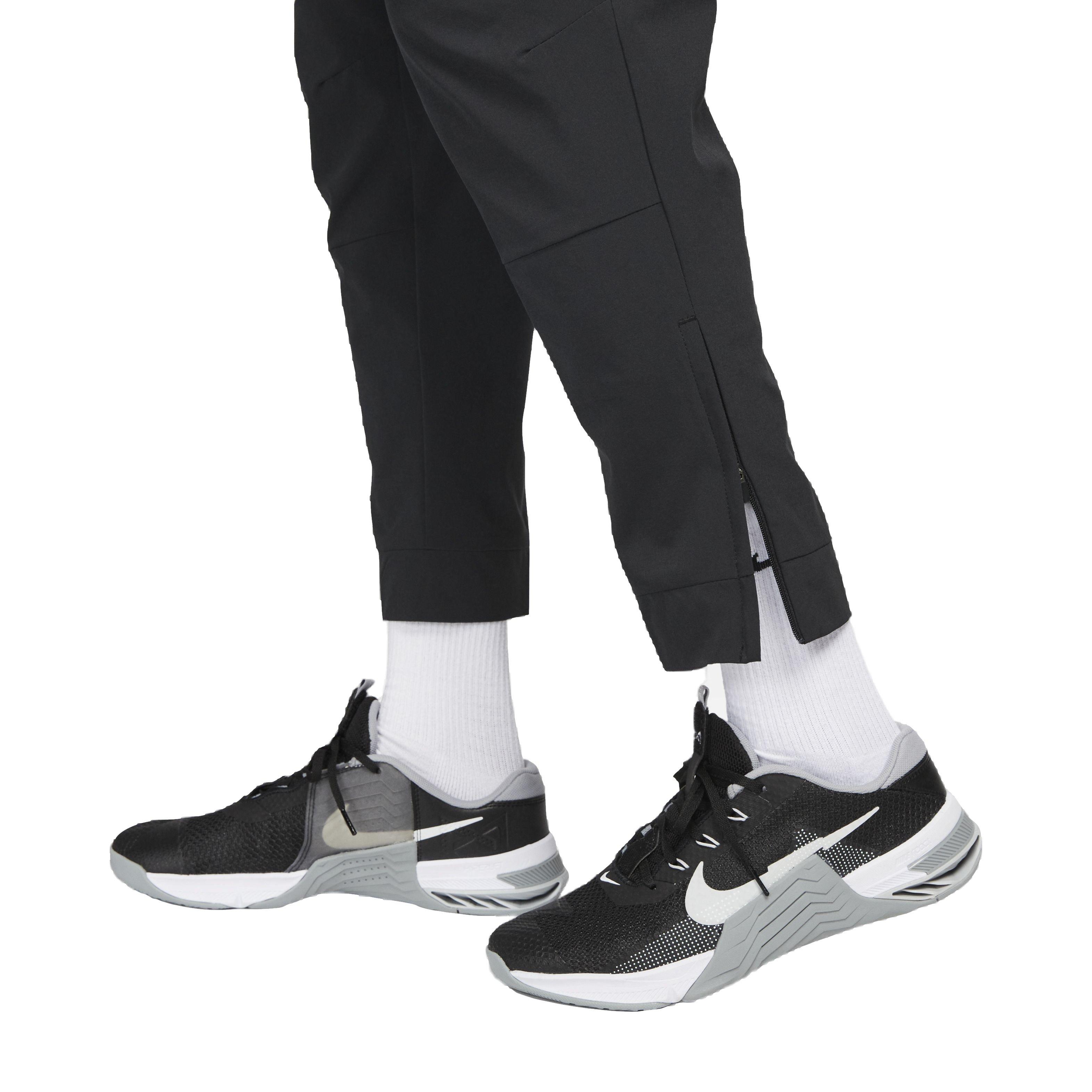 Nike Men's Dri-FIT Unlimited Zippered Cuff Versatile Pants - BLACK Thumbnail View 5