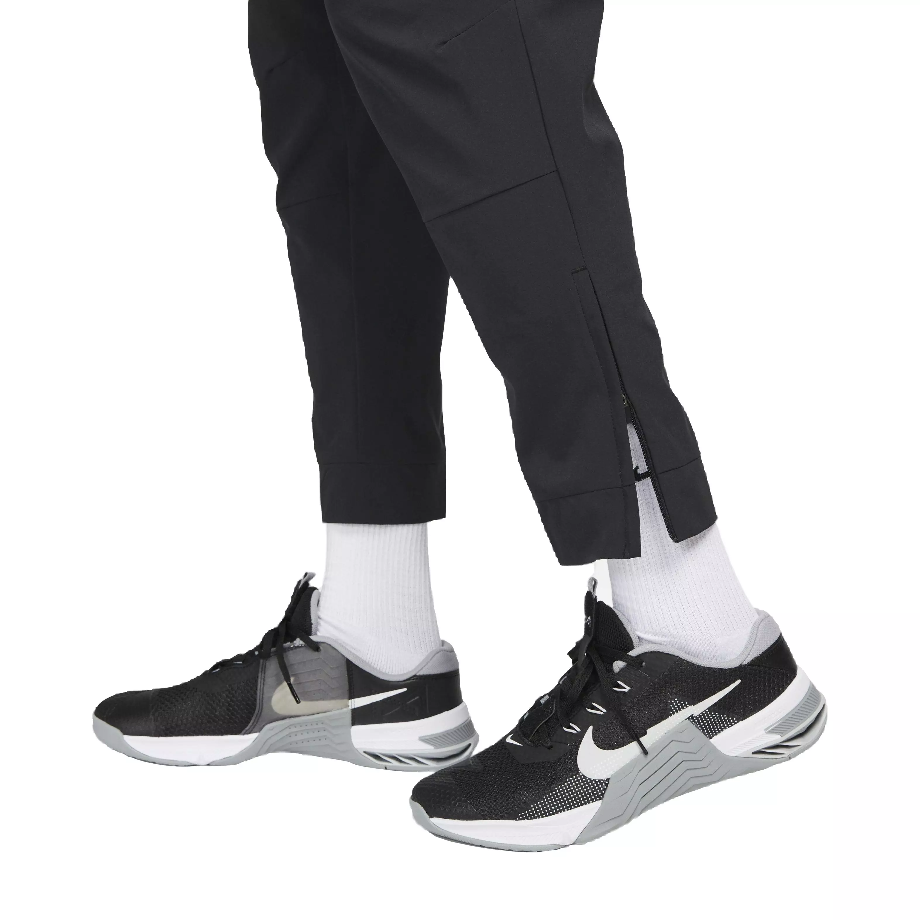 Nike Men's Dri-FIT Unlimited Zippered Cuff Versatile Pants - BLACK