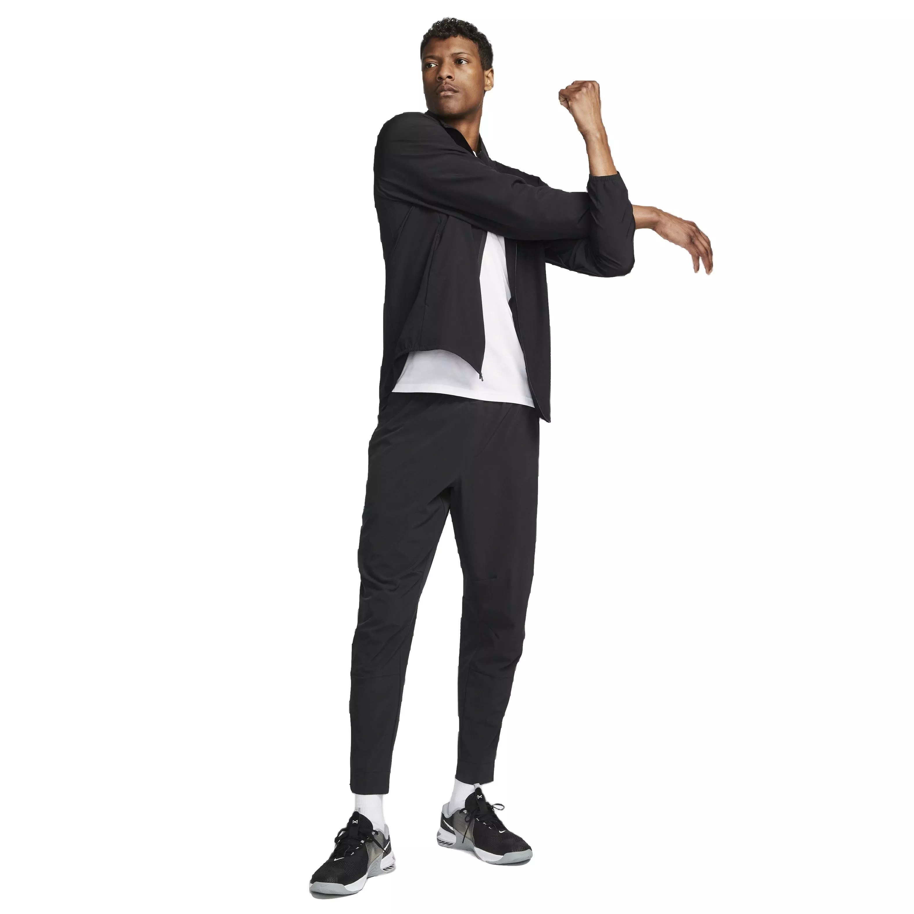 Nike Men's Dri-FIT Unlimited Zippered Cuff Versatile Pants - BLACK