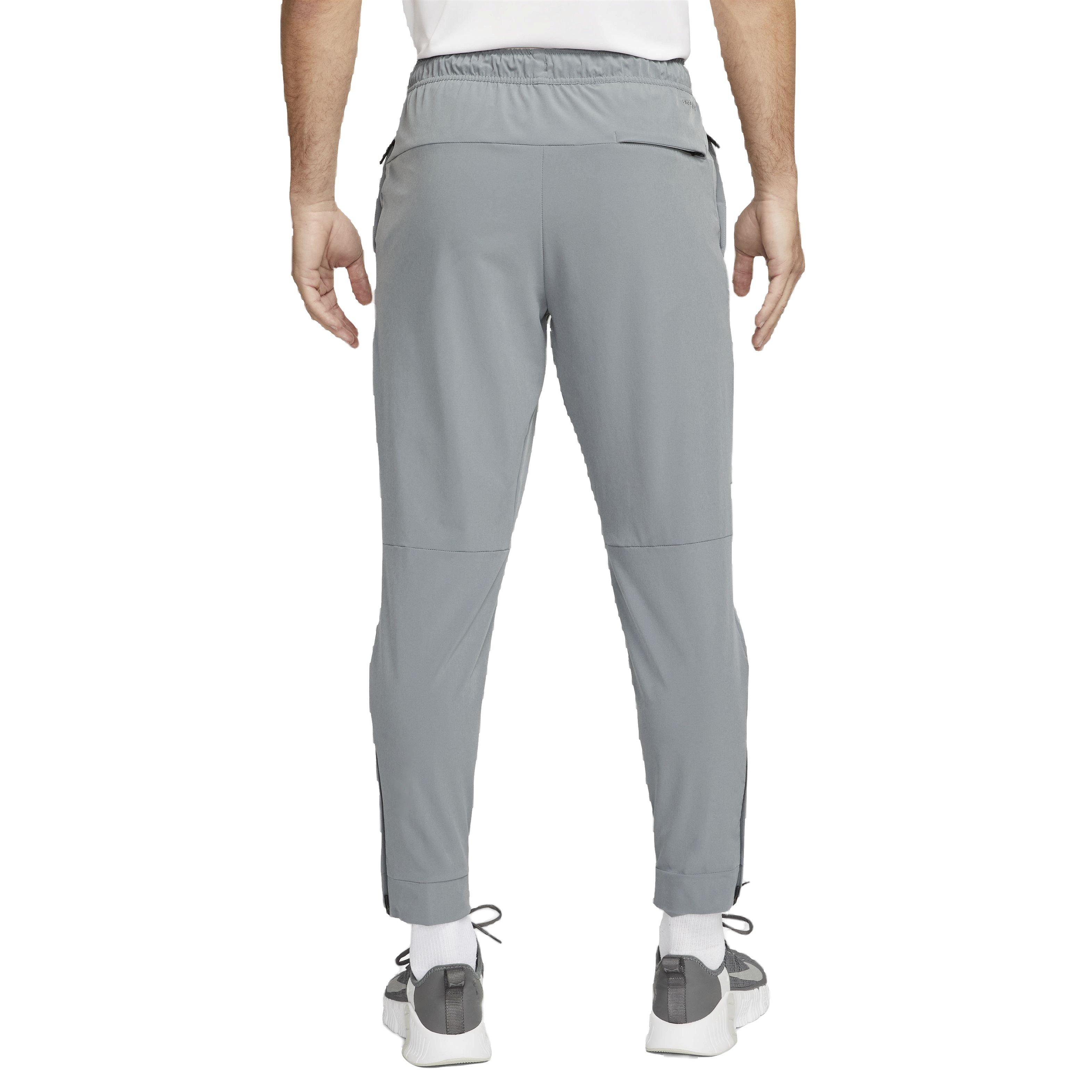 Nike Men's Dri-FIT Unlimited Zippered Cuff Versatile Pants - GREY Thumbnail View 2
