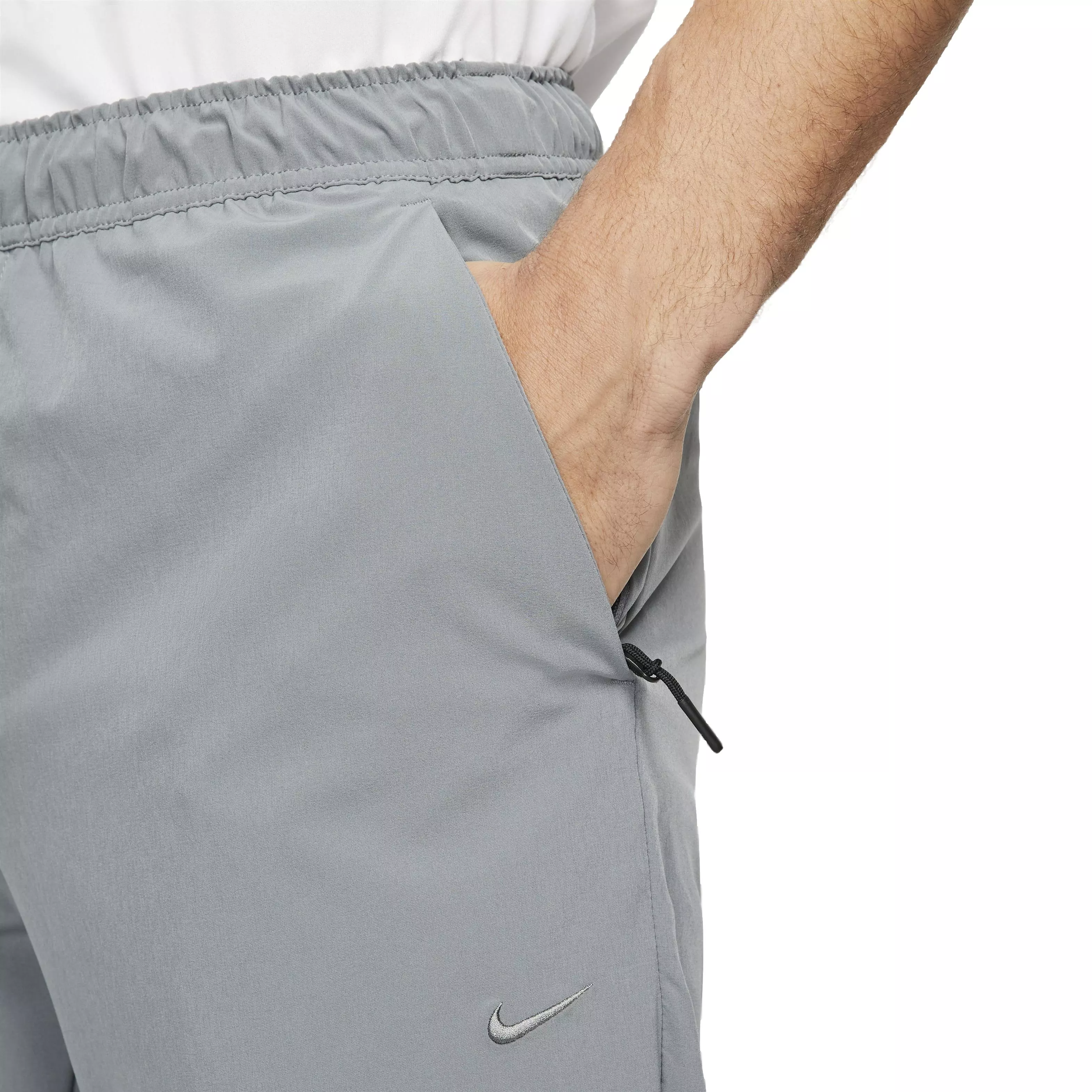 Nike Men's Dri-FIT Unlimited Zippered Cuff Versatile Pants - GREY