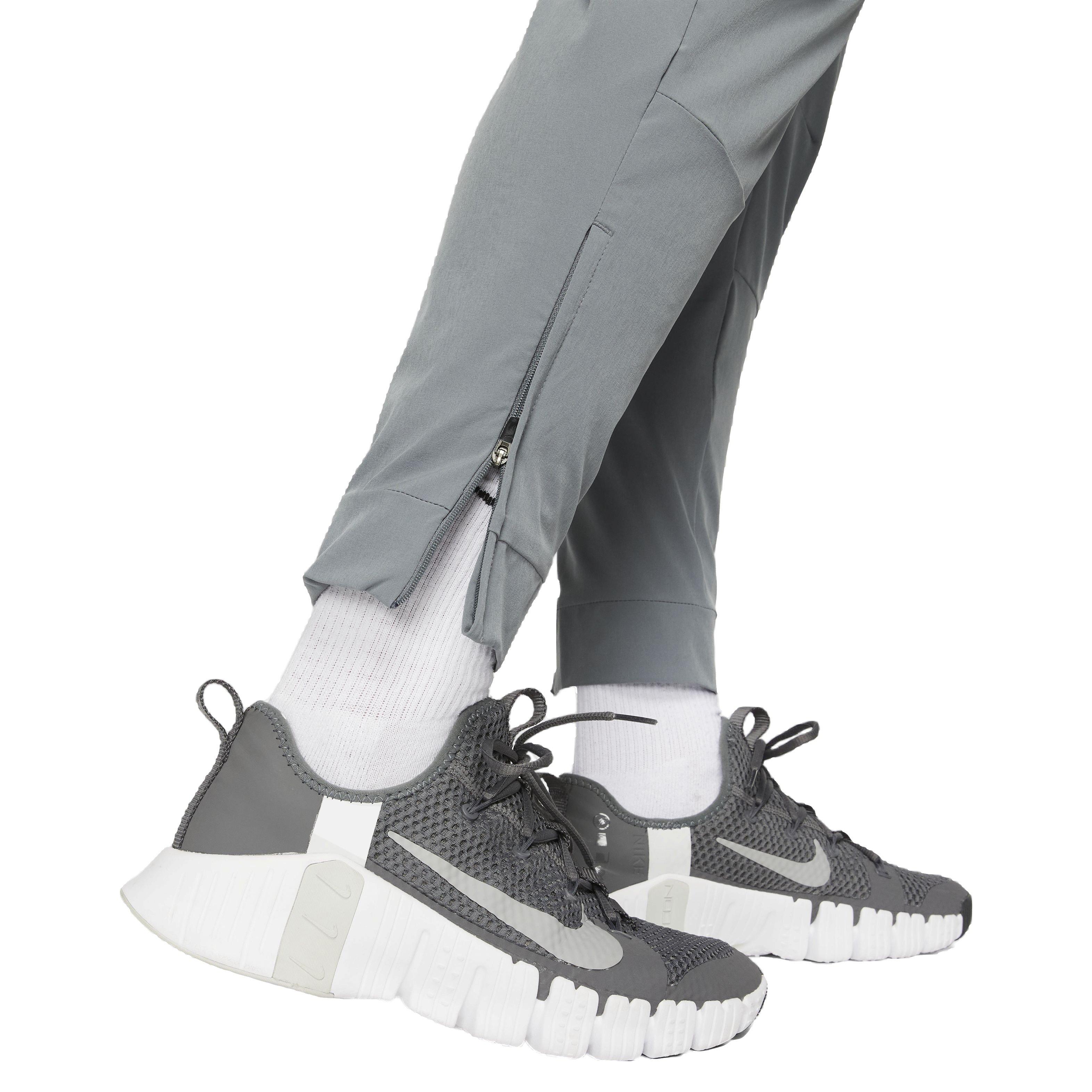 Nike Men's Dri-FIT Unlimited Zippered Cuff Versatile Pants - GREY Thumbnail View 5