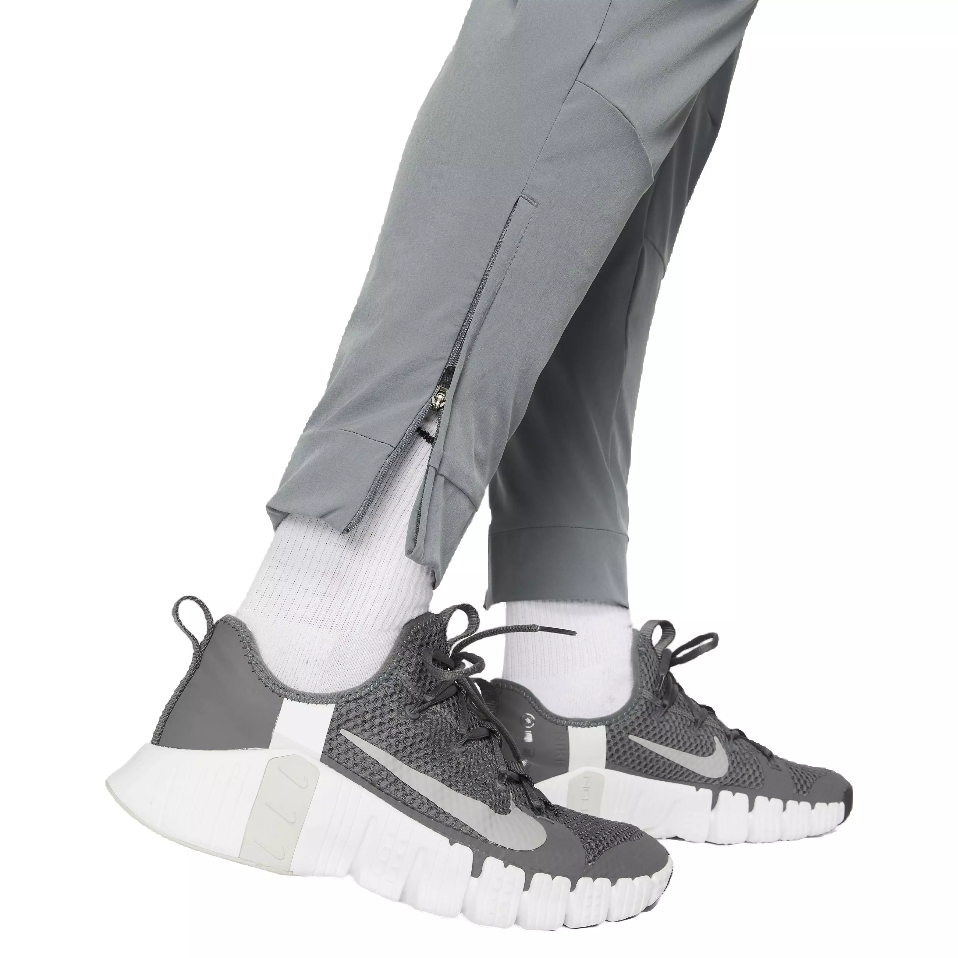 Nike Men's Dri-FIT Unlimited Zippered Cuff Versatile Pants - GREY