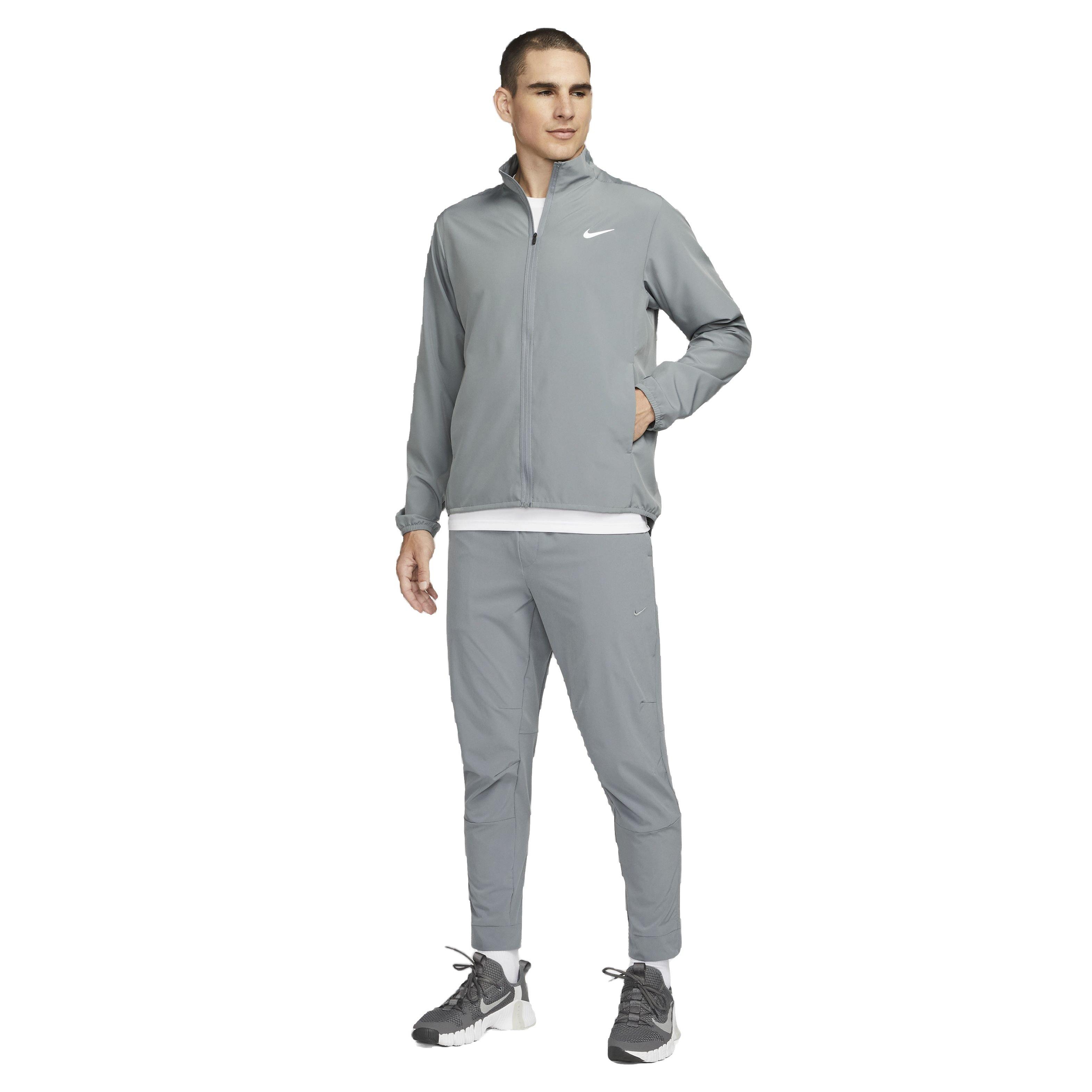 Nike Men's Dri-FIT Unlimited Zippered Cuff Versatile Pants - GREY Thumbnail View 6