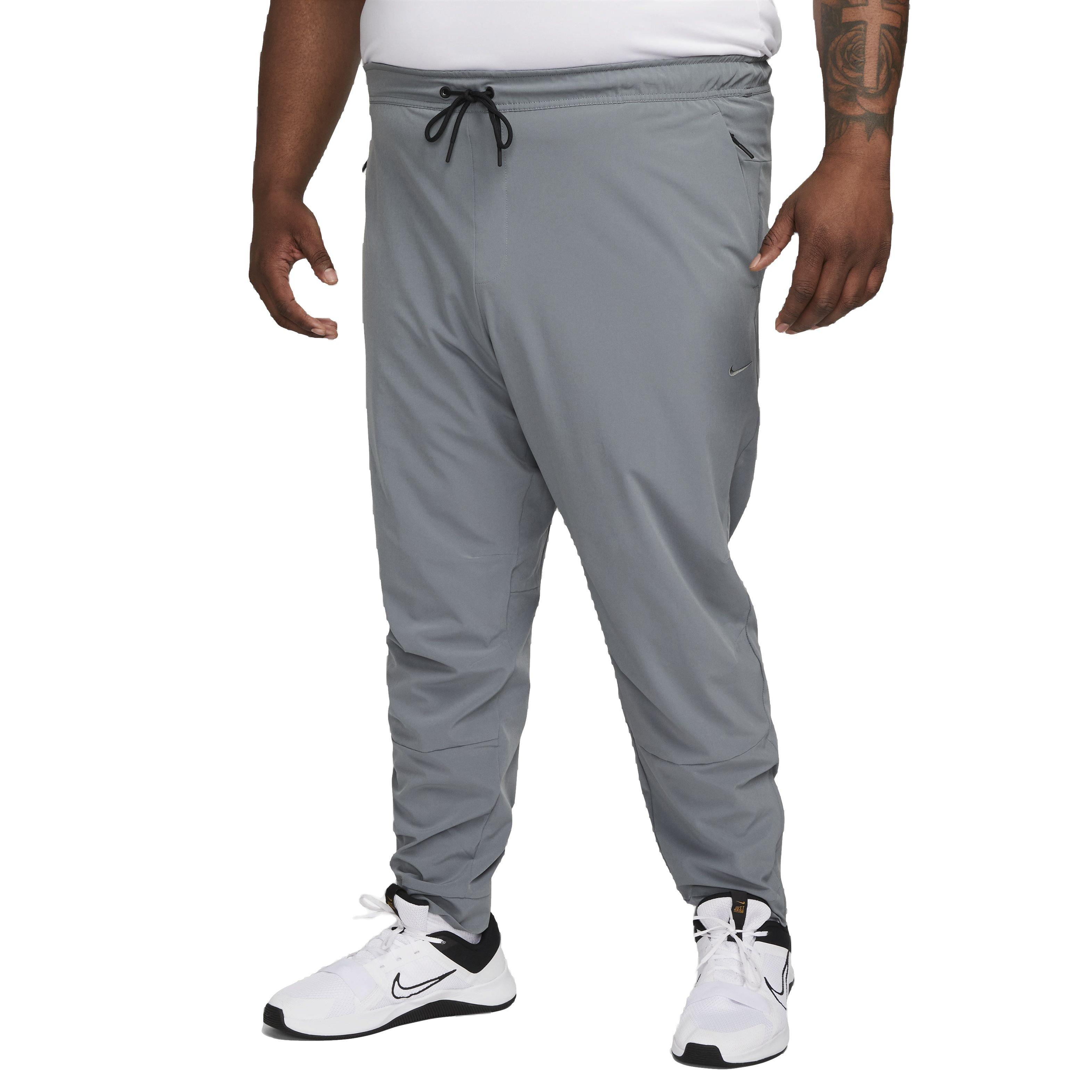 Nike Men's Dri-FIT Unlimited Zippered Cuff Versatile Pants - GREY Thumbnail View 7