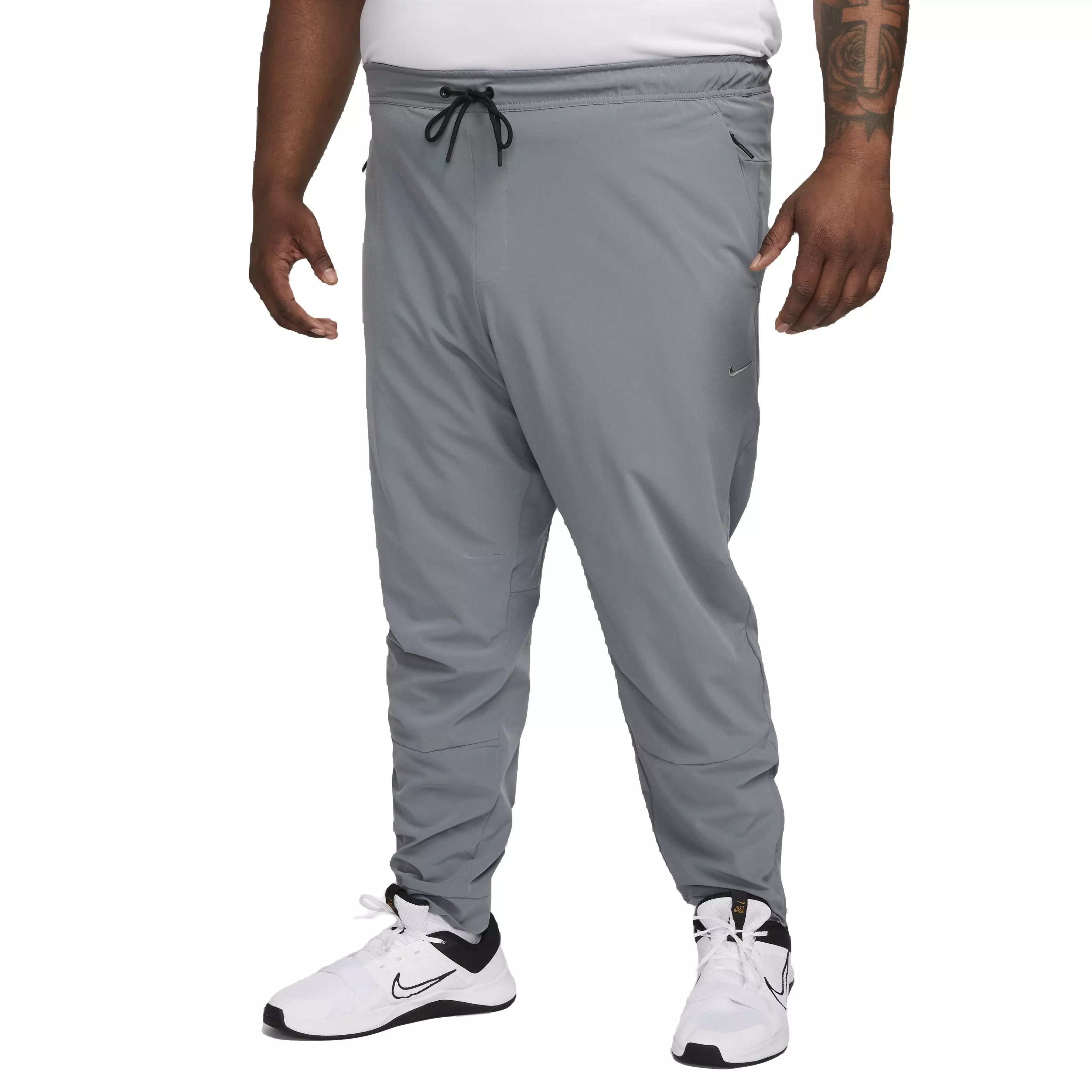 Nike Men's Dri-FIT Unlimited Zippered Cuff Versatile Pants - GREY