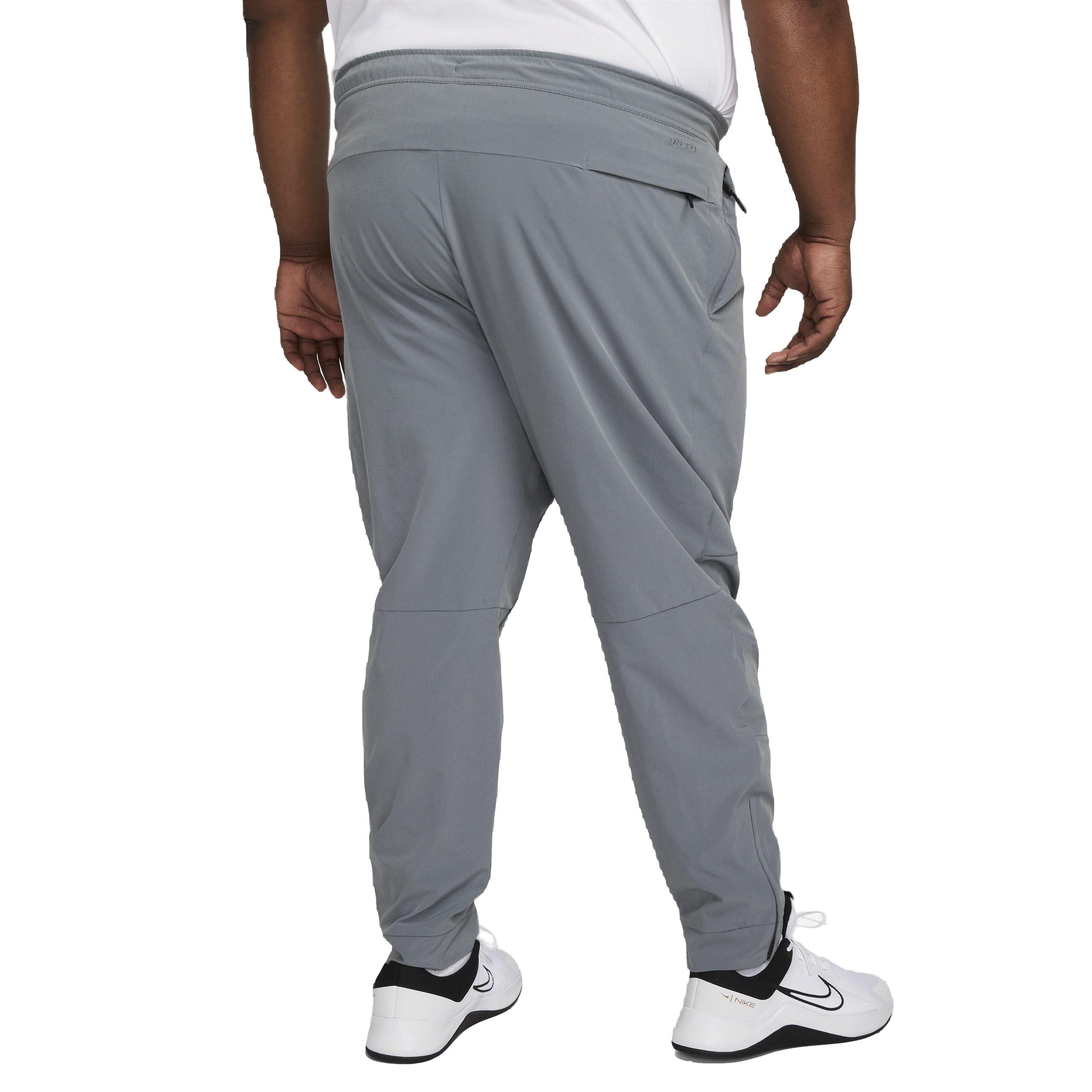 Nike Men's Dri-FIT Unlimited Zippered Cuff Versatile Pants - GREY Thumbnail View 8