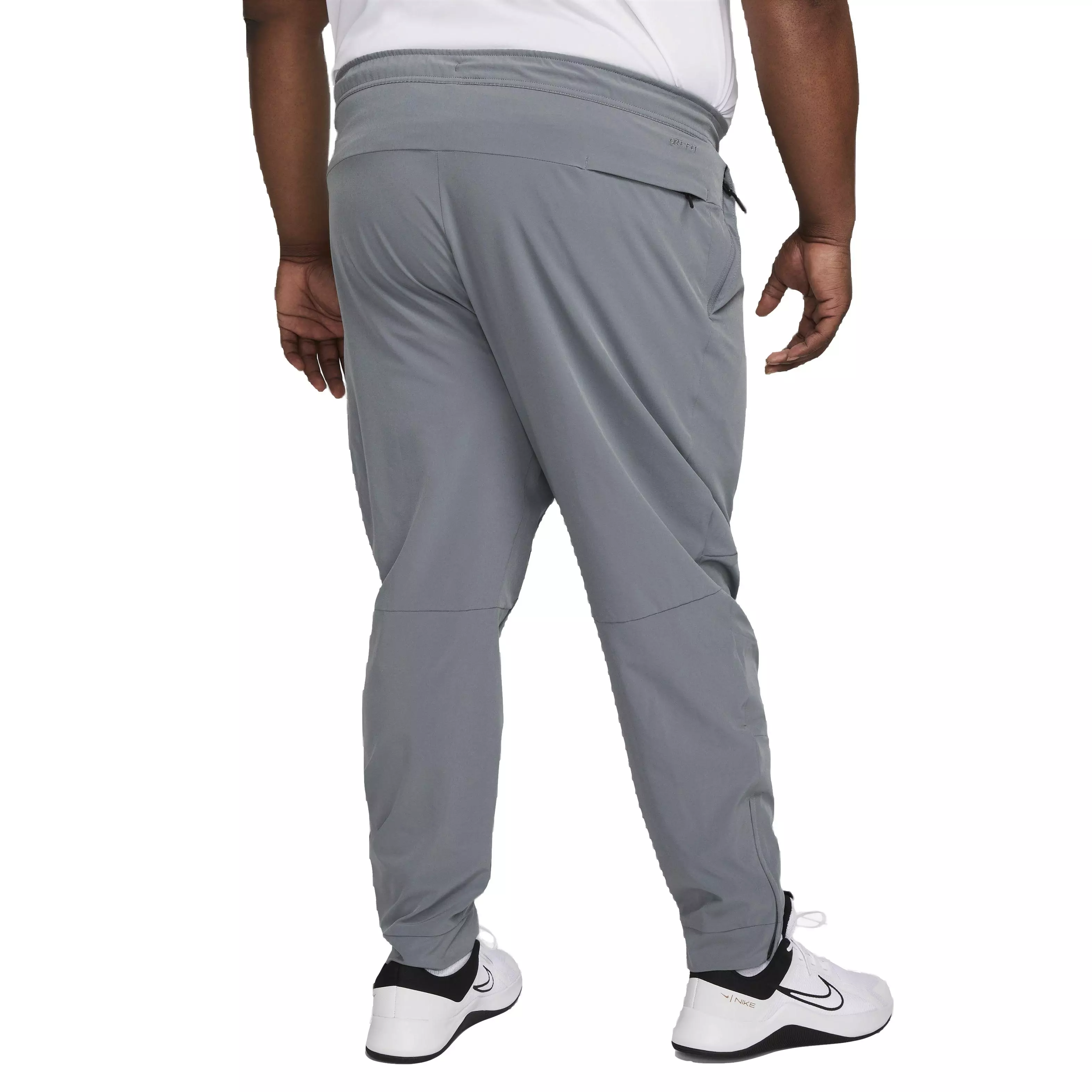 Nike Men's Dri-FIT Unlimited Zippered Cuff Versatile Pants - GREY