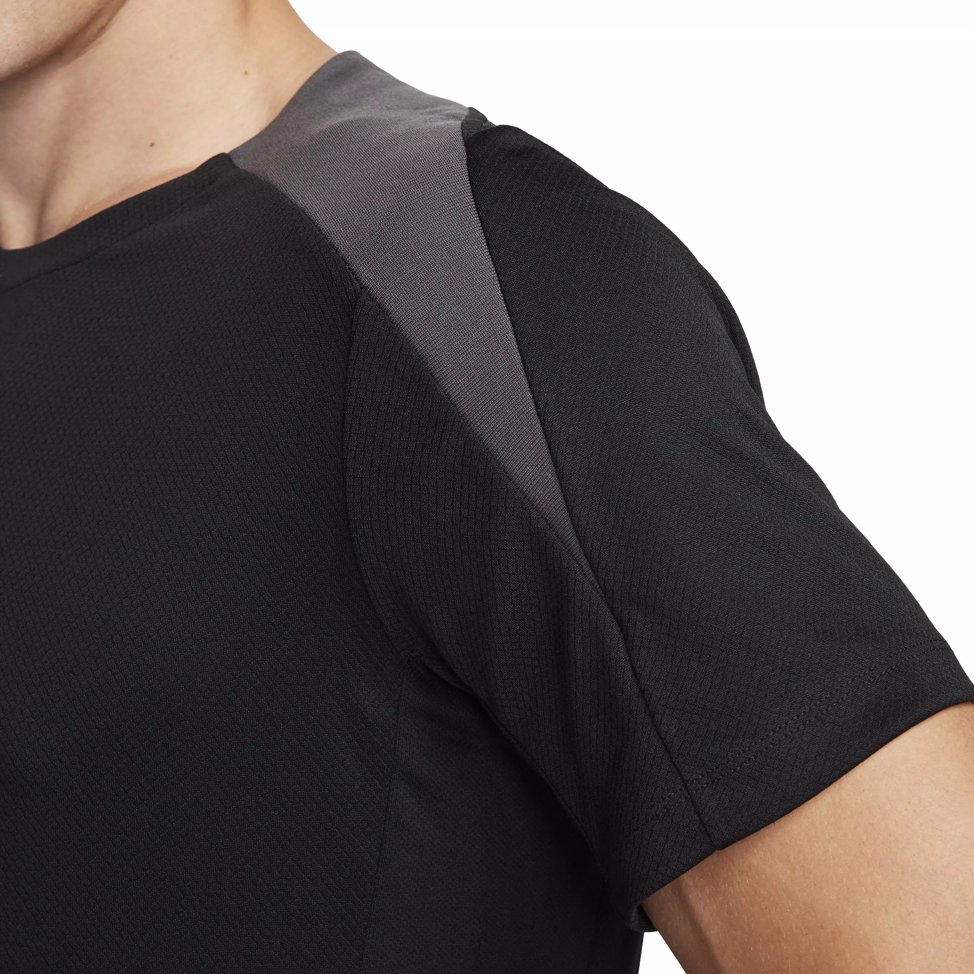 Nike Men's Strike Dri-FIT Short-Sleeve Soccer Top - Black - BLACK