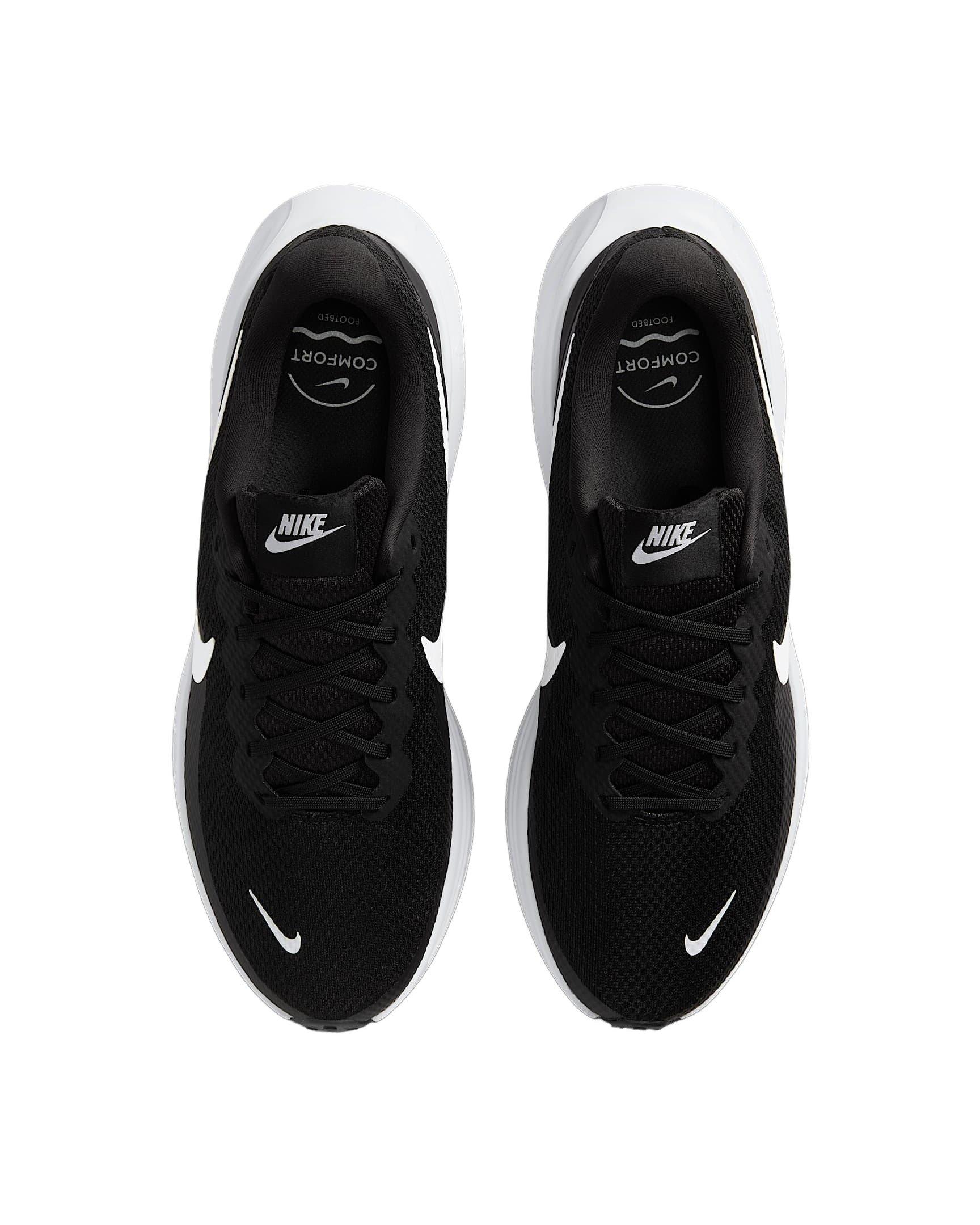 Nike Revolution 8 "Black/Black/White" Men's Running Shoe - BLACK/BLACK/WHITE Thumbnail View 3