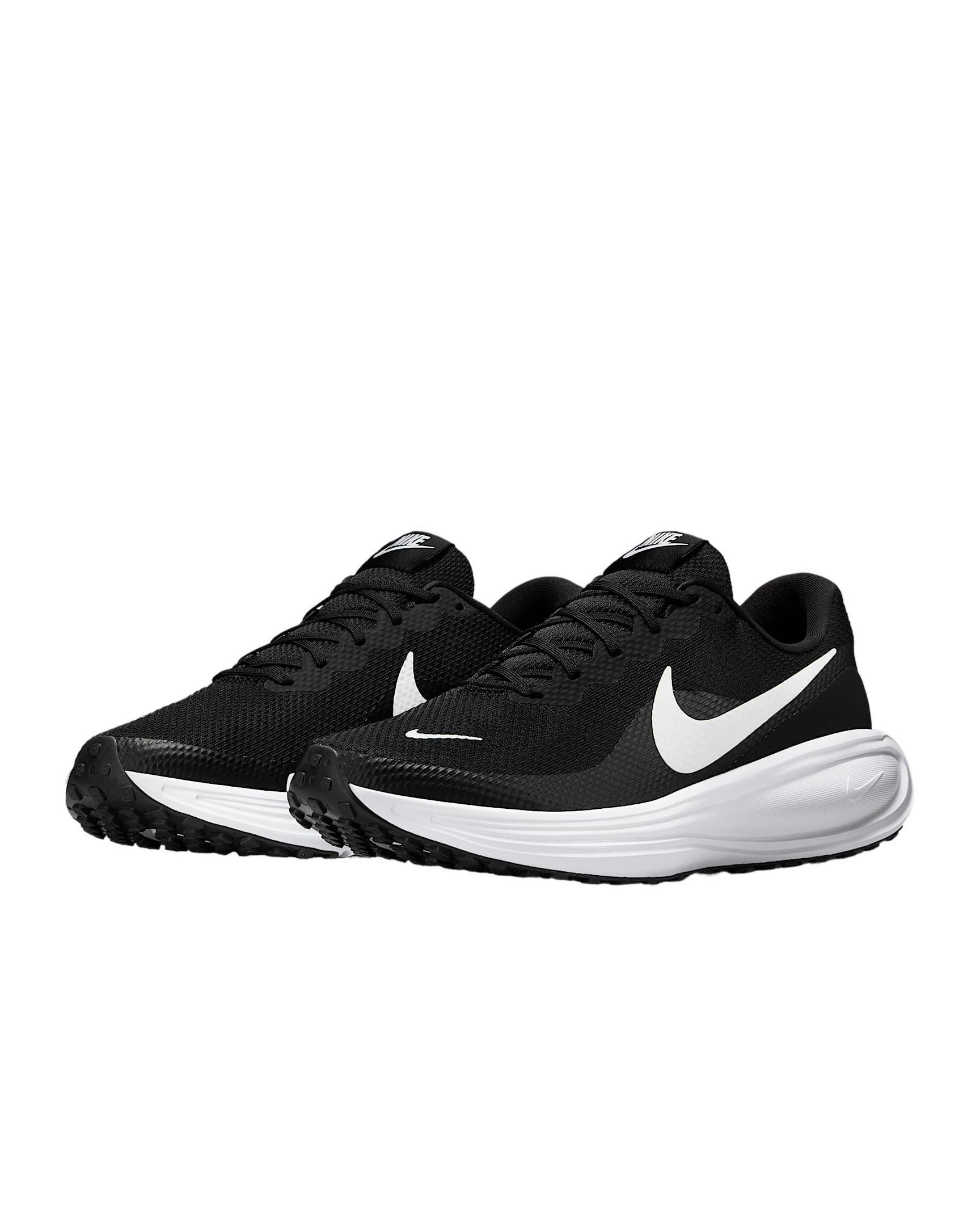 Nike Revolution 8 "Black/Black/White" Men's Running Shoe - BLACK/BLACK/WHITE Thumbnail View 4