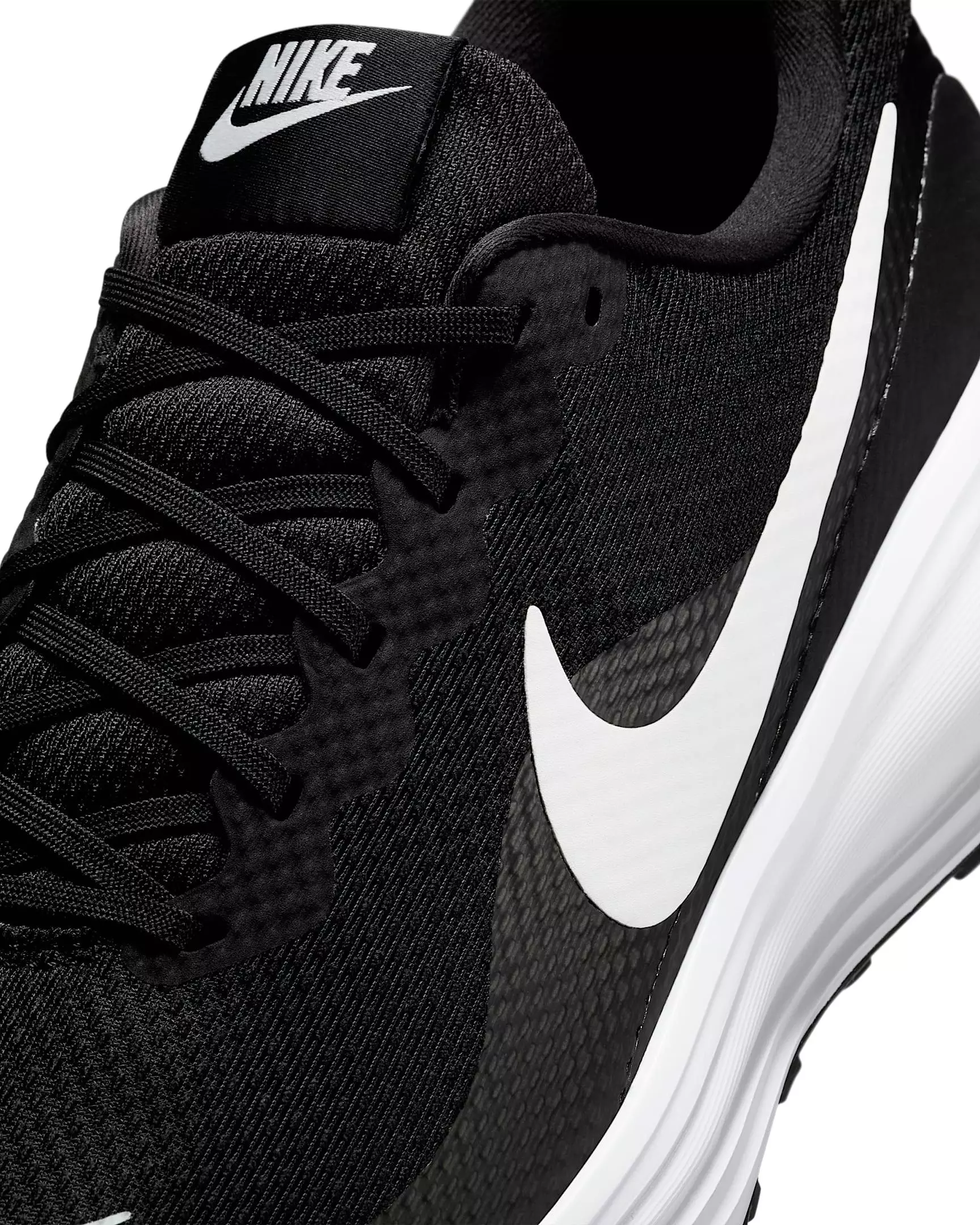 Nike Revolution 8 "Black/Black/White" Men's Running Shoe - BLACK/BLACK/WHITE