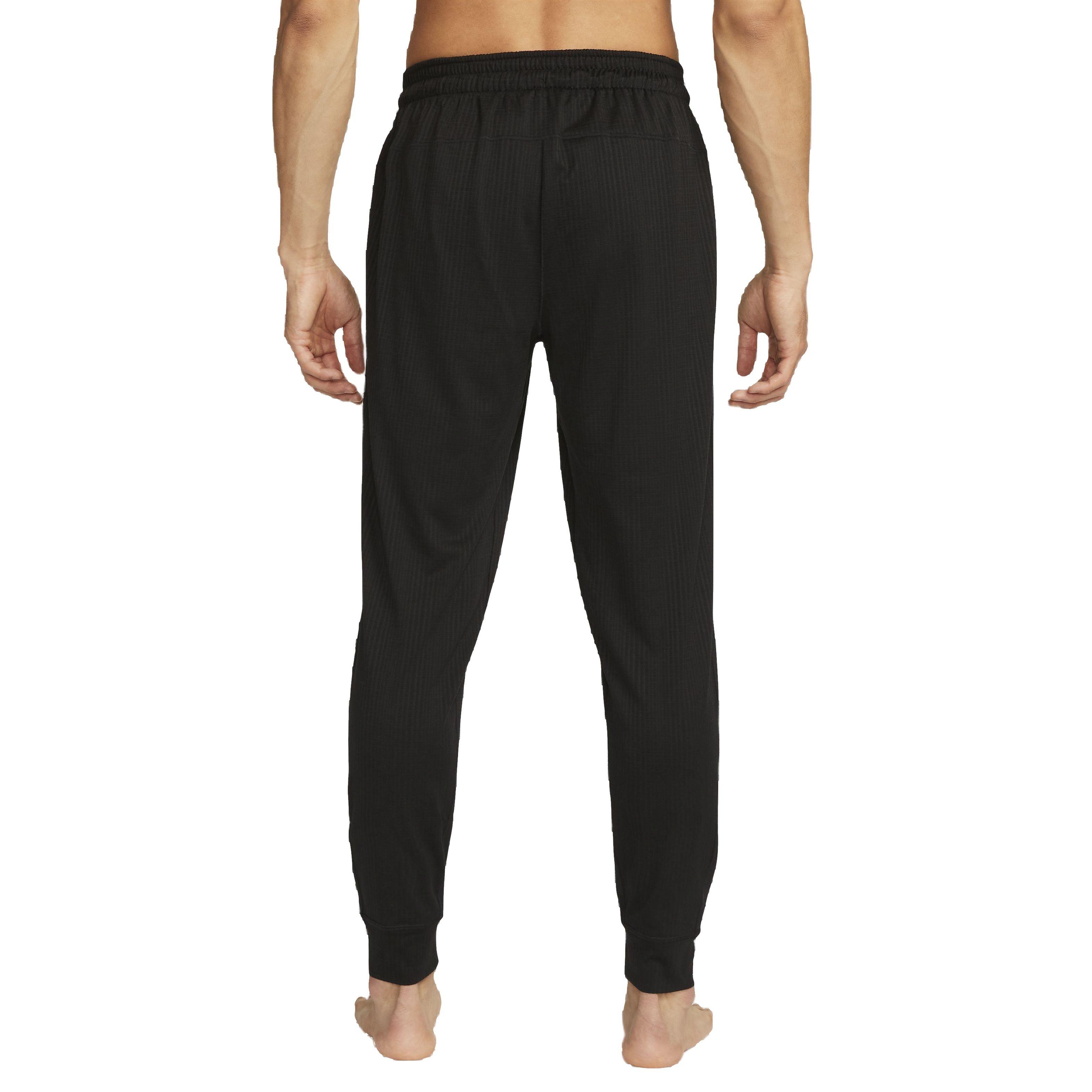 Nike Men's Yoga Dri-FIT Joggers - BLACK Thumbnail View 2