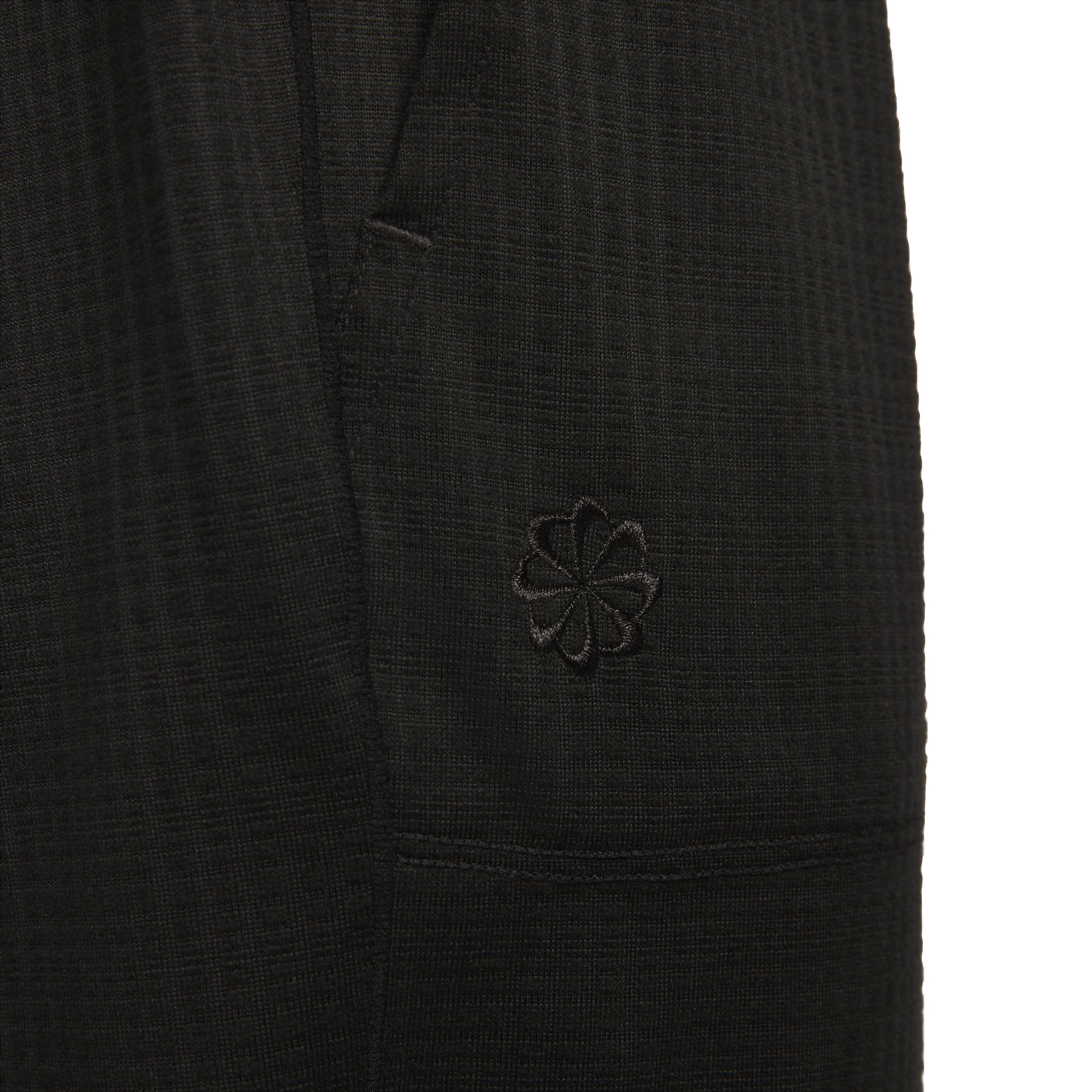 Nike Men's Yoga Dri-FIT Joggers - BLACK Thumbnail View 4