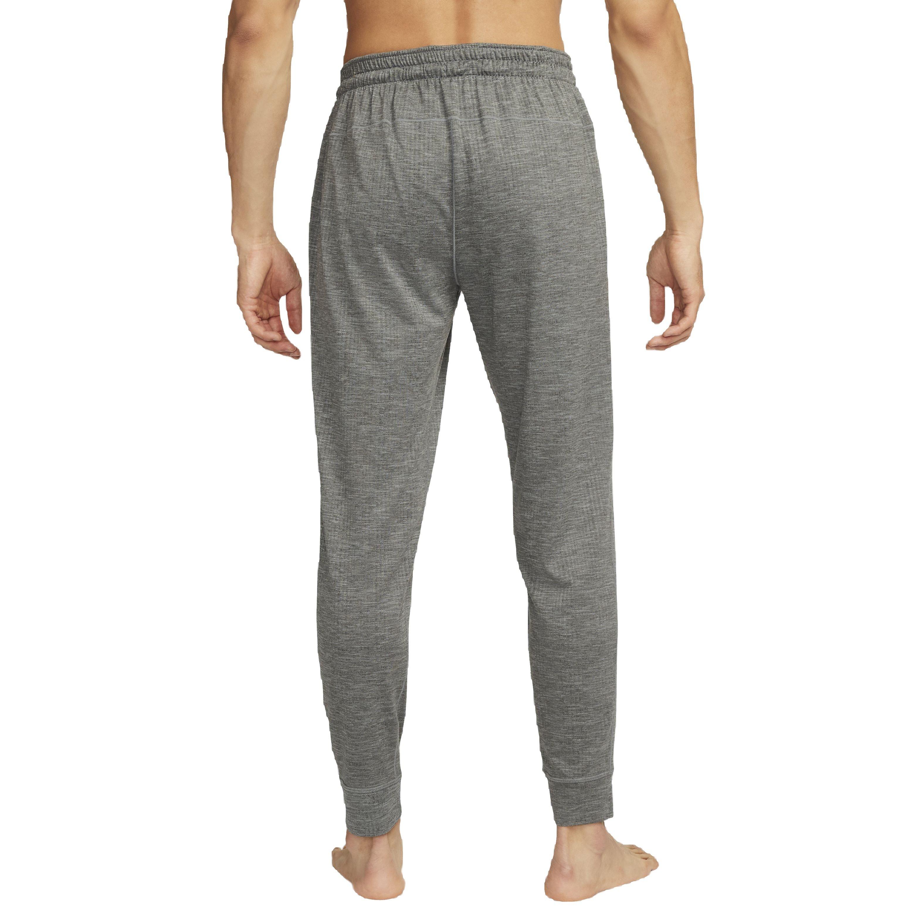 Nike Men's Yoga Dri-FIT Joggers - GREY Thumbnail View 2