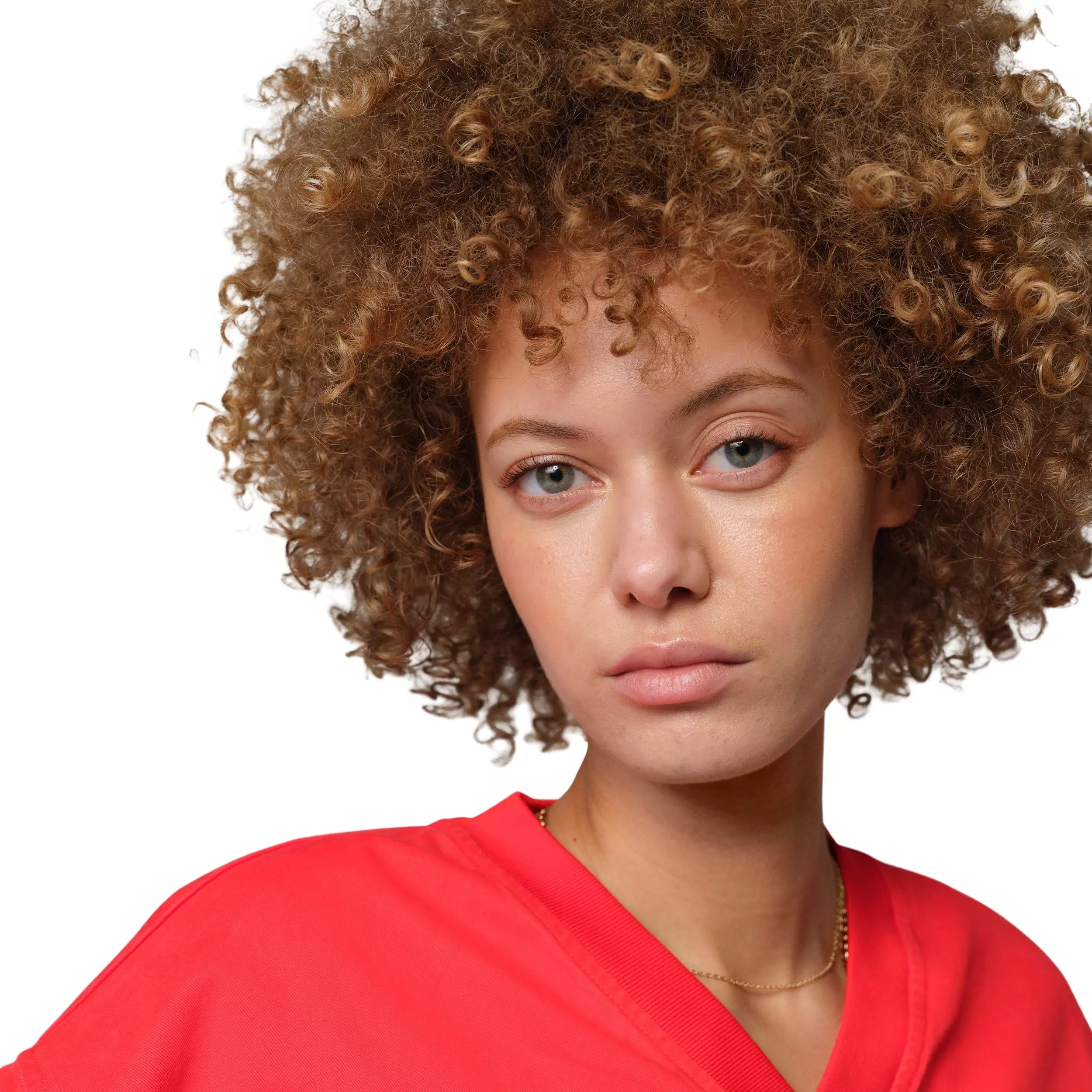 Jordan Women's Flight Woven Jersey Top -Red - RED