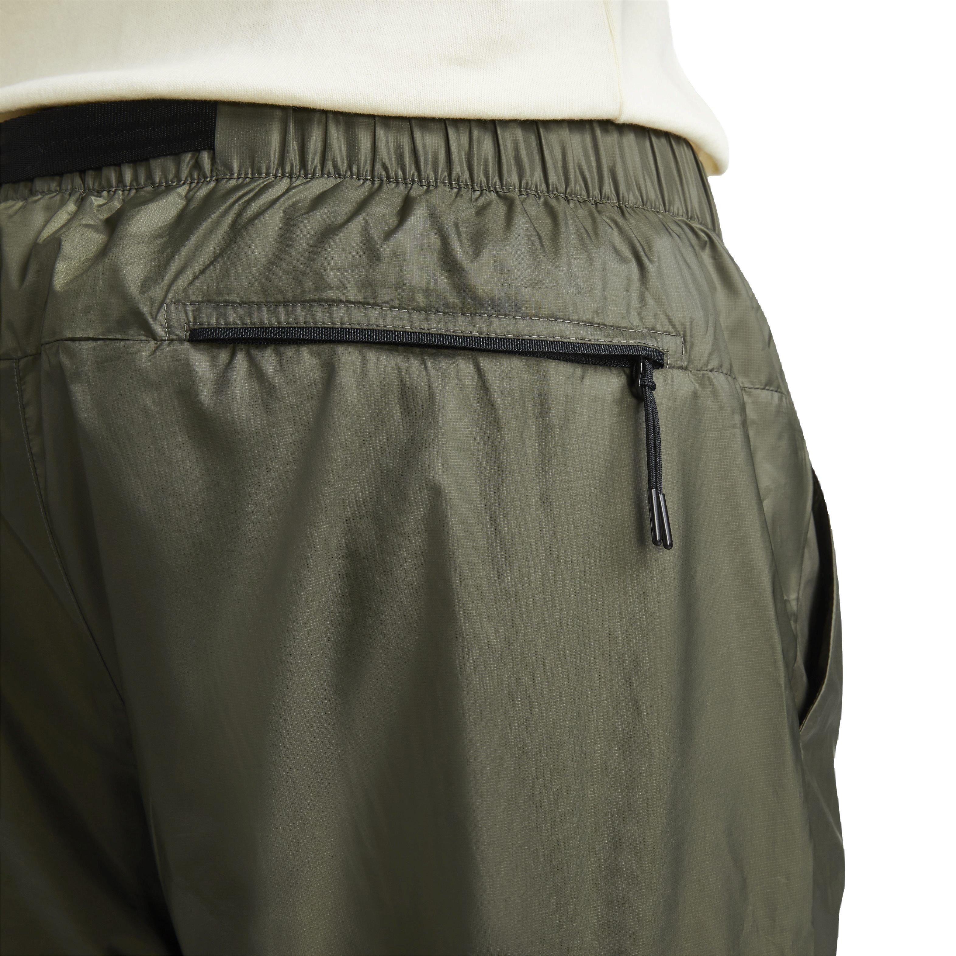 Nike Men's Tech Lined Woven Pants - GREEN Thumbnail View 7