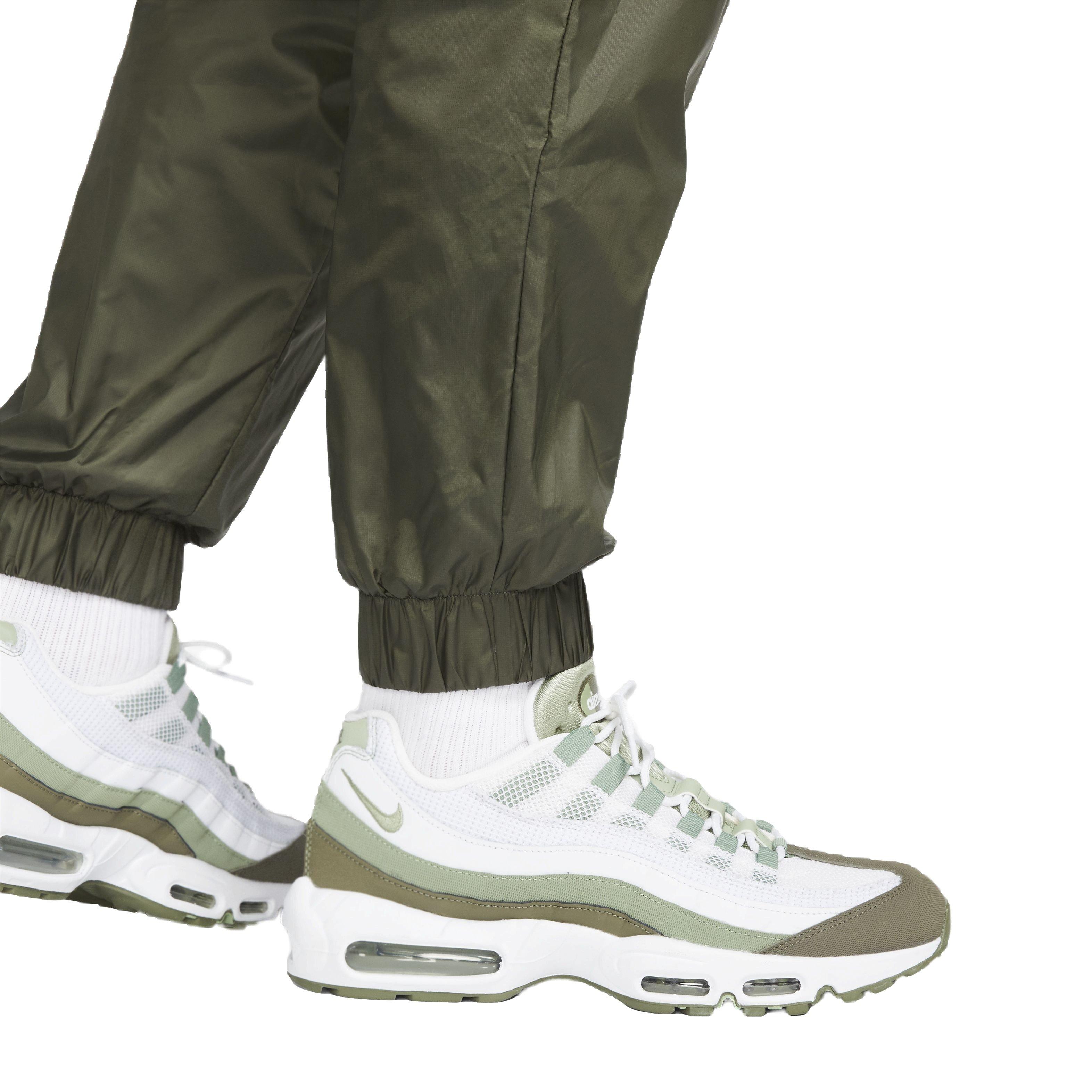 Nike Men's Tech Lined Woven Pants - GREEN Thumbnail View 8