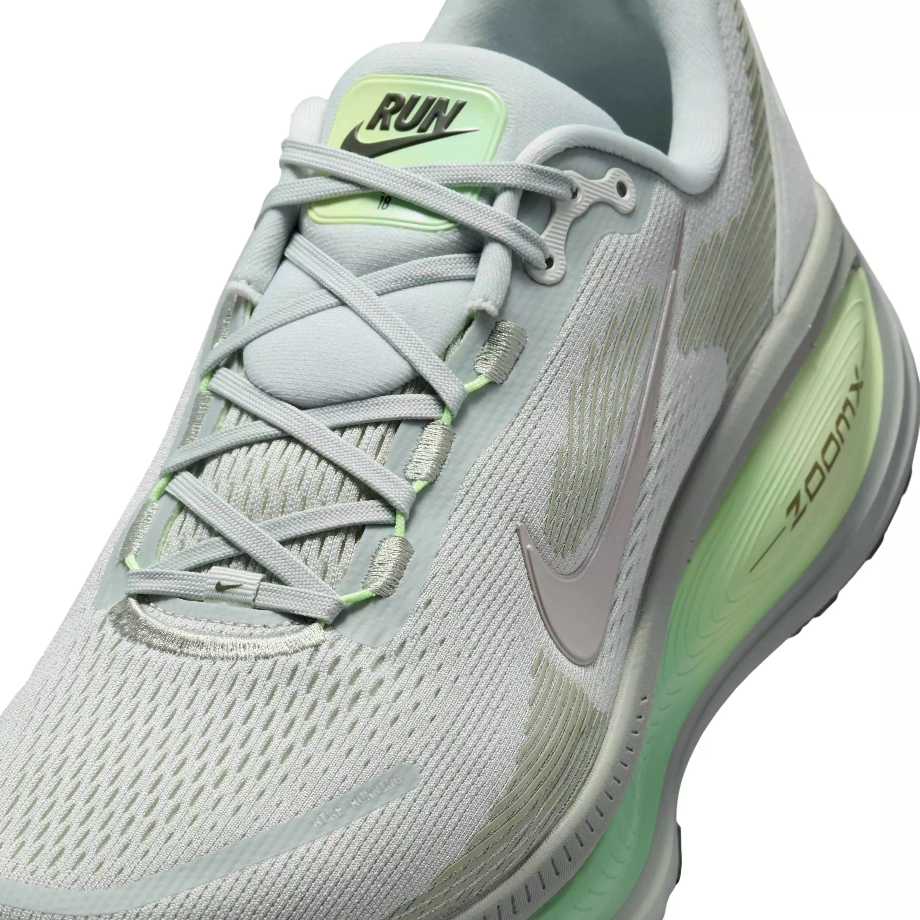 Nike Vomero 18 "Light Silver/Barely Volt/Dusty Olive/College Grey" Men's Running Shoe - LT SILVER/VOLT/OLIVE/GREY