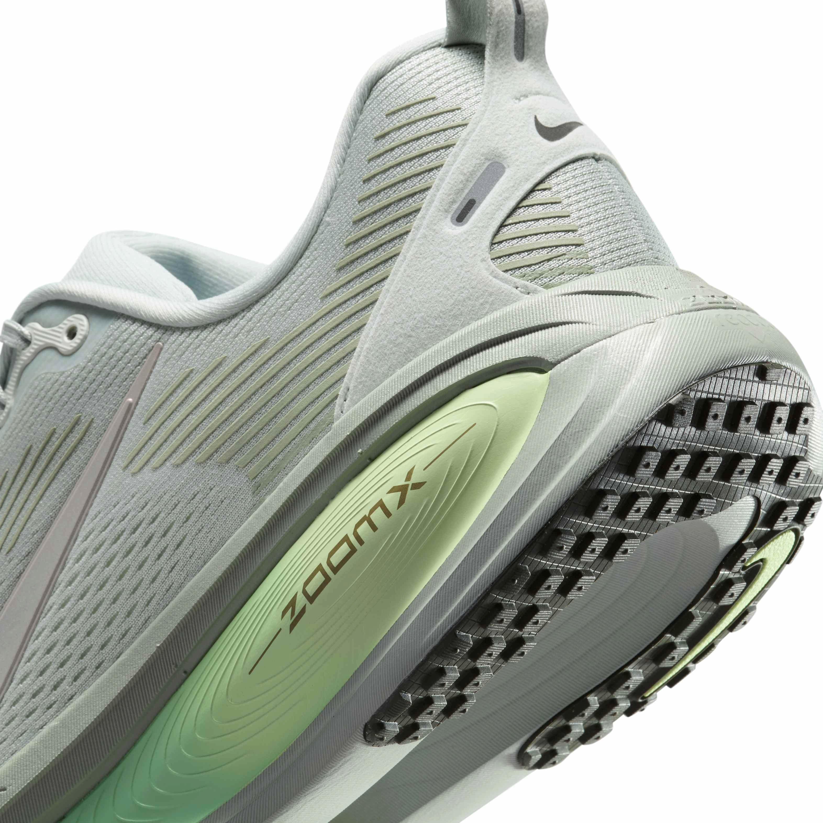 Nike Vomero 18 "Light Silver/Barely Volt/Dusty Olive/College Grey" Men's Running Shoe - LT SILVER/VOLT/OLIVE/GREY Thumbnail View 8