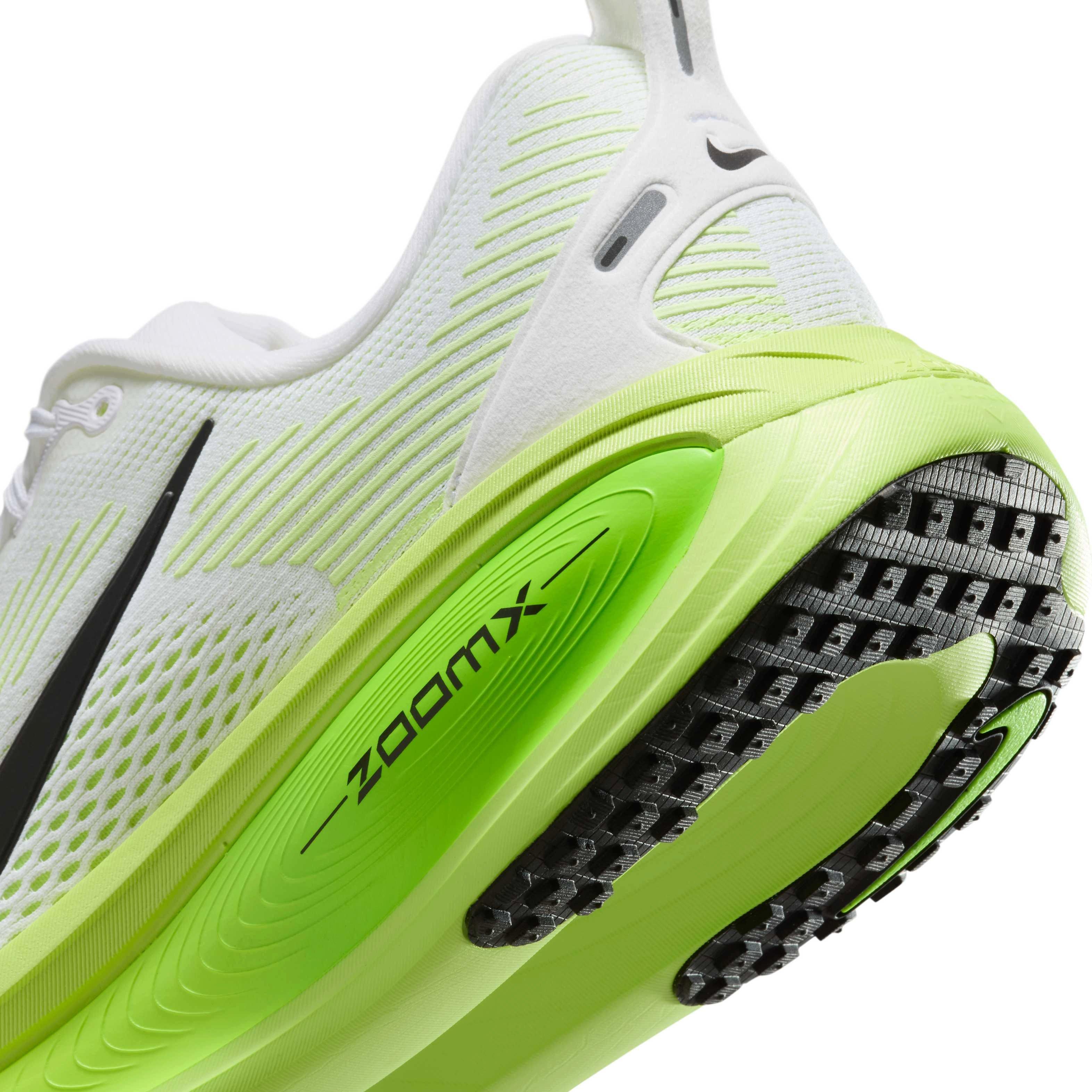 Nike Vomero 18 "White/Electric Green/Volt/Black" Men's Running Shoe - WHITE/GREEN/VOLT/BLACK Thumbnail View 8