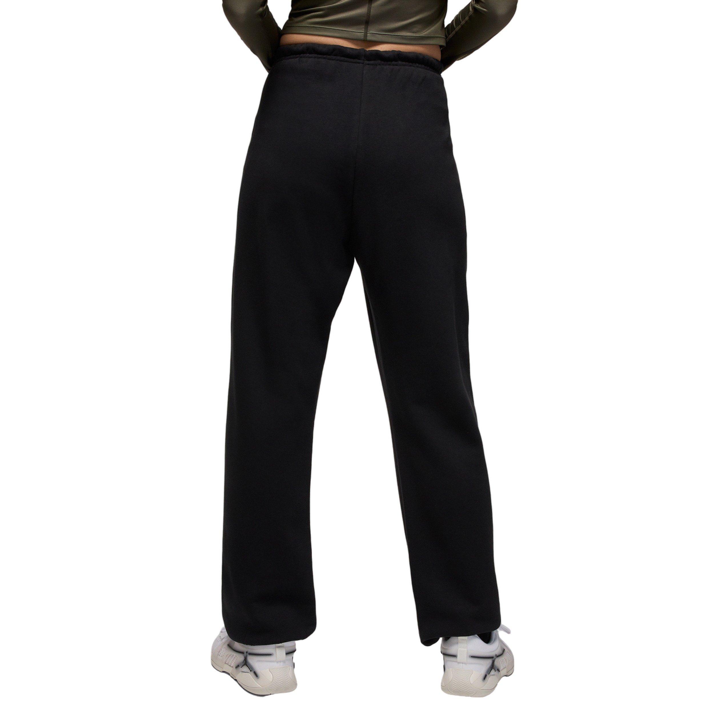 Jordan Women's Sport Crossover Dri-FIT Fleece Pants - Black - BLACK Thumbnail View 2