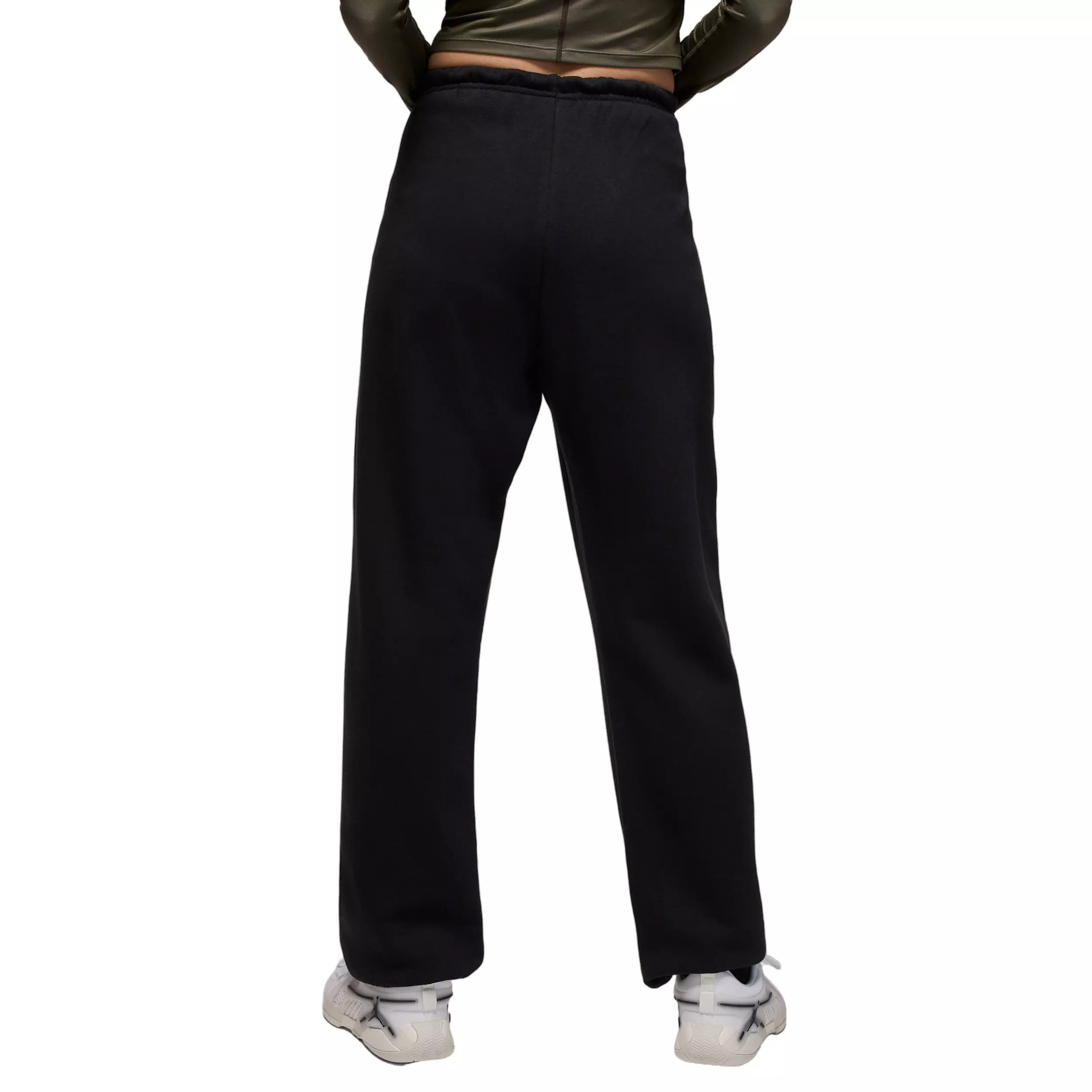 Jordan Women's Sport Crossover Dri-FIT Fleece Pants - Black - BLACK