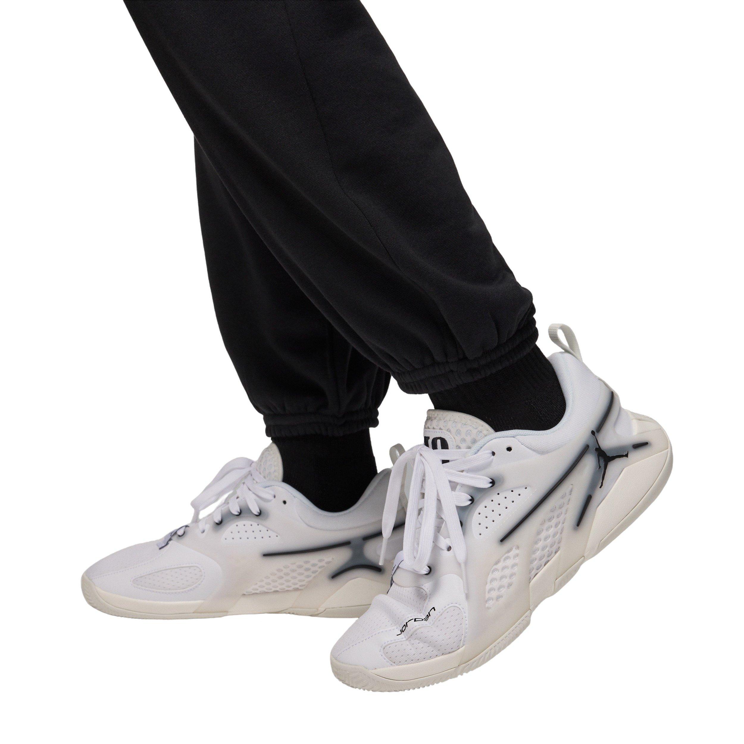 Jordan Women's Sport Crossover Dri-FIT Fleece Pants - Black - BLACK Thumbnail View 4