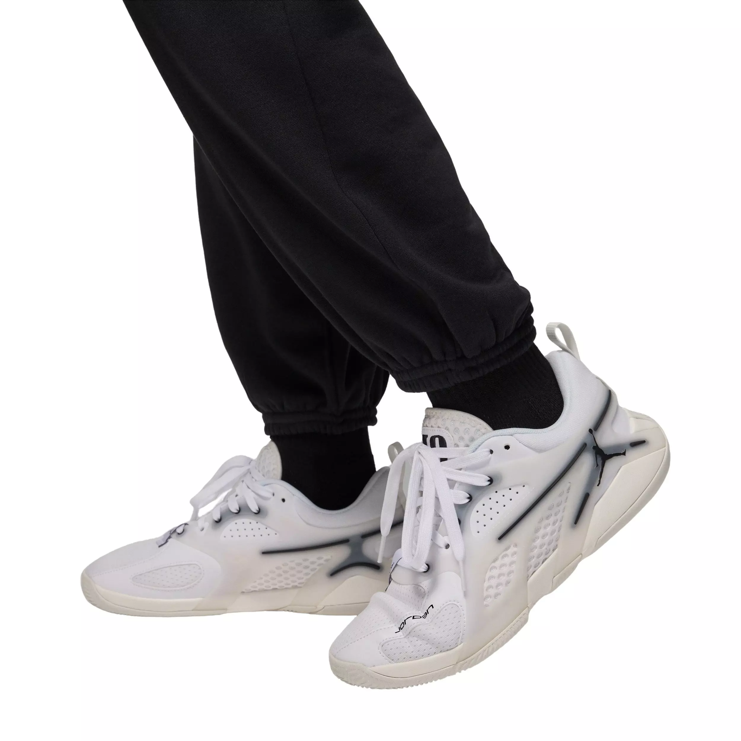 Jordan Women's Sport Crossover Dri-FIT Fleece Pants - Black - BLACK