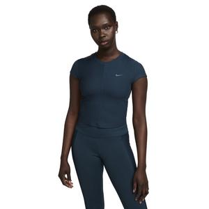 Nike Women's One Fitted Rib Dri-FIT Short Sleeve Cropped Top